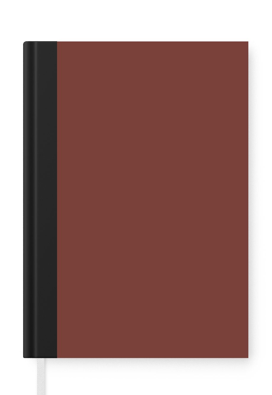 MuchoWow Notizbuch Palette - Rot - Innenbereich, Journal, Merkzettel, Tagebuch, Notizheft, A5, 98 Seiten, Haushaltsbuch