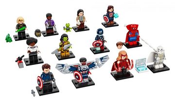 LEGO® Konstruktionsspielsteine »LEGO® Minifigures - Marvel Minifiguren«, (Set, 10 St)