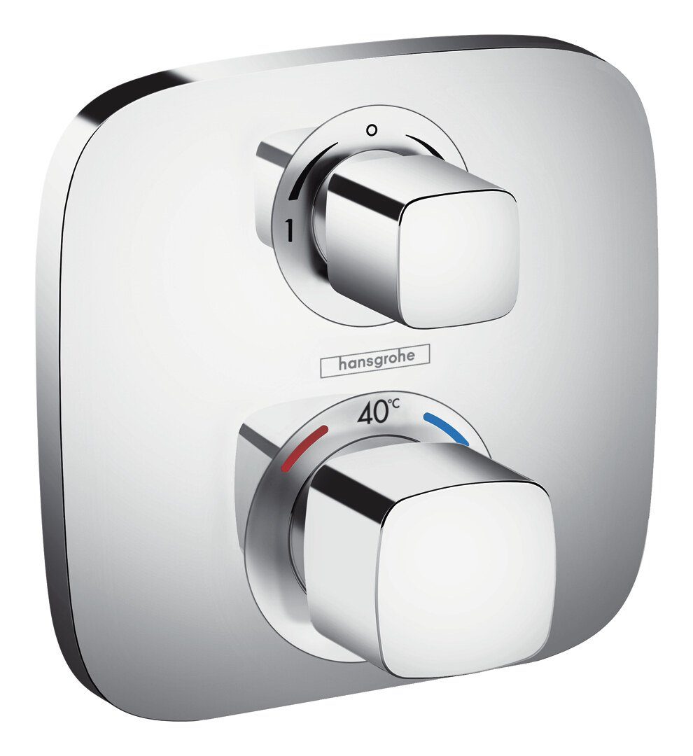 hansgrohe Unterputzarmatur Ecostat E Thermostat für 2 Verbraucher Unterputz - Chrom