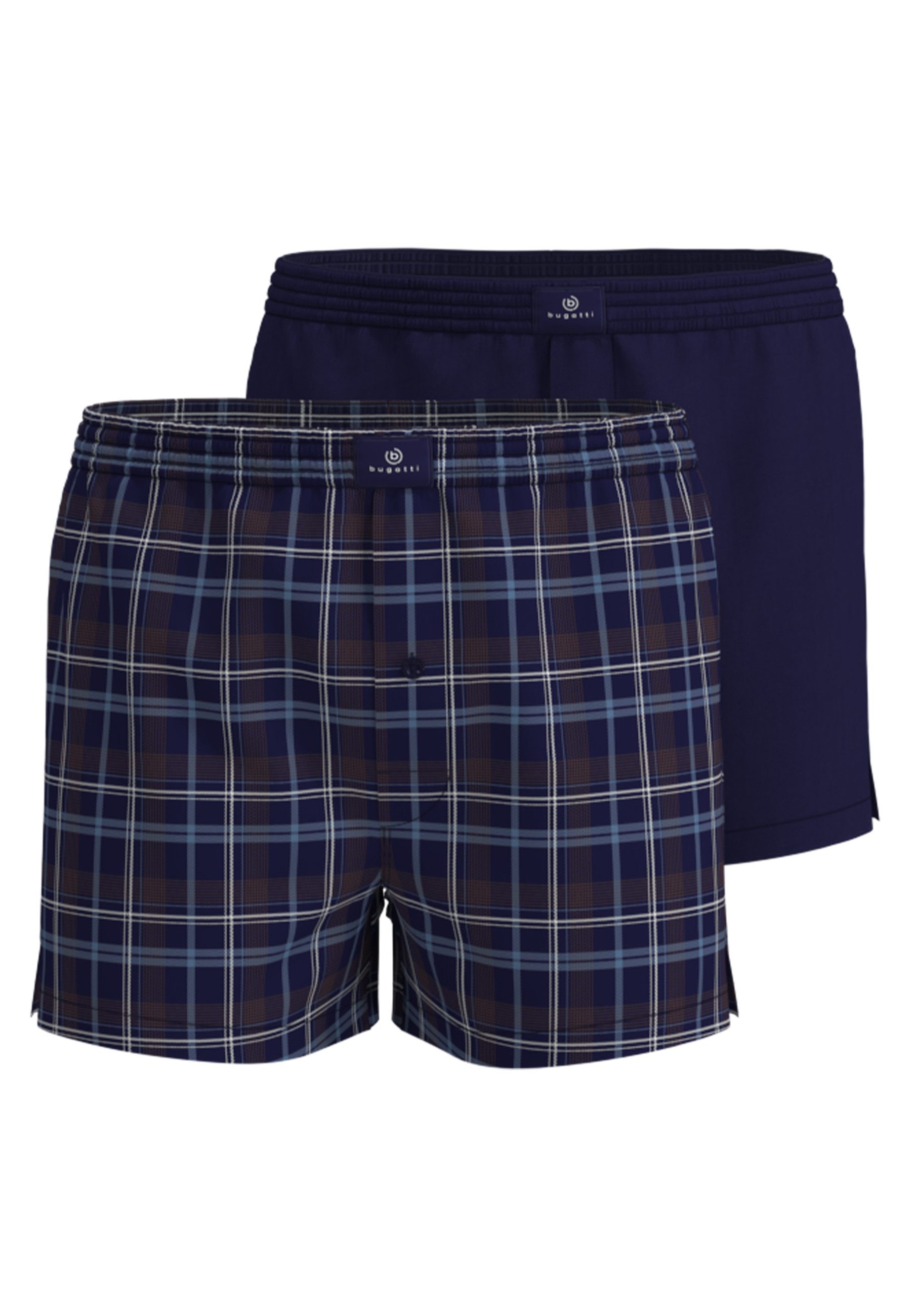 bugatti Webboxer (Packung, 2-St., 2er Pack) Eingriff mit Knopf