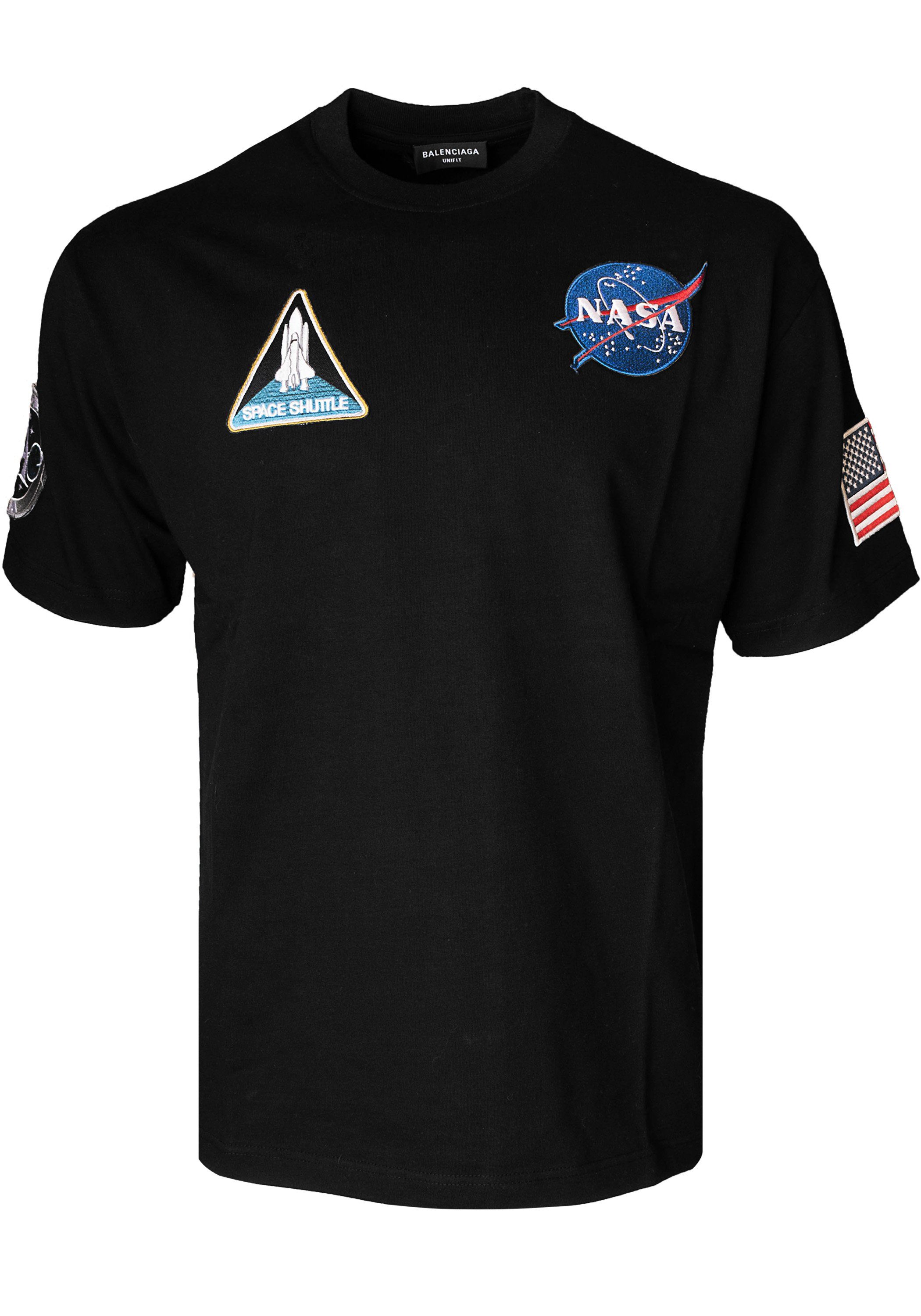 Balenciaga T-Shirt Balenciaga Herren T-Shirt 651795 TKVD7 NASA Shirt