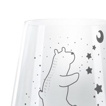 Mr. & Mrs. Panda Windlicht Bär Träume - Transparent - Geschenk, Teelichtglas, Träumen, Teelicht (1 St), Elegante Ausstrahlung