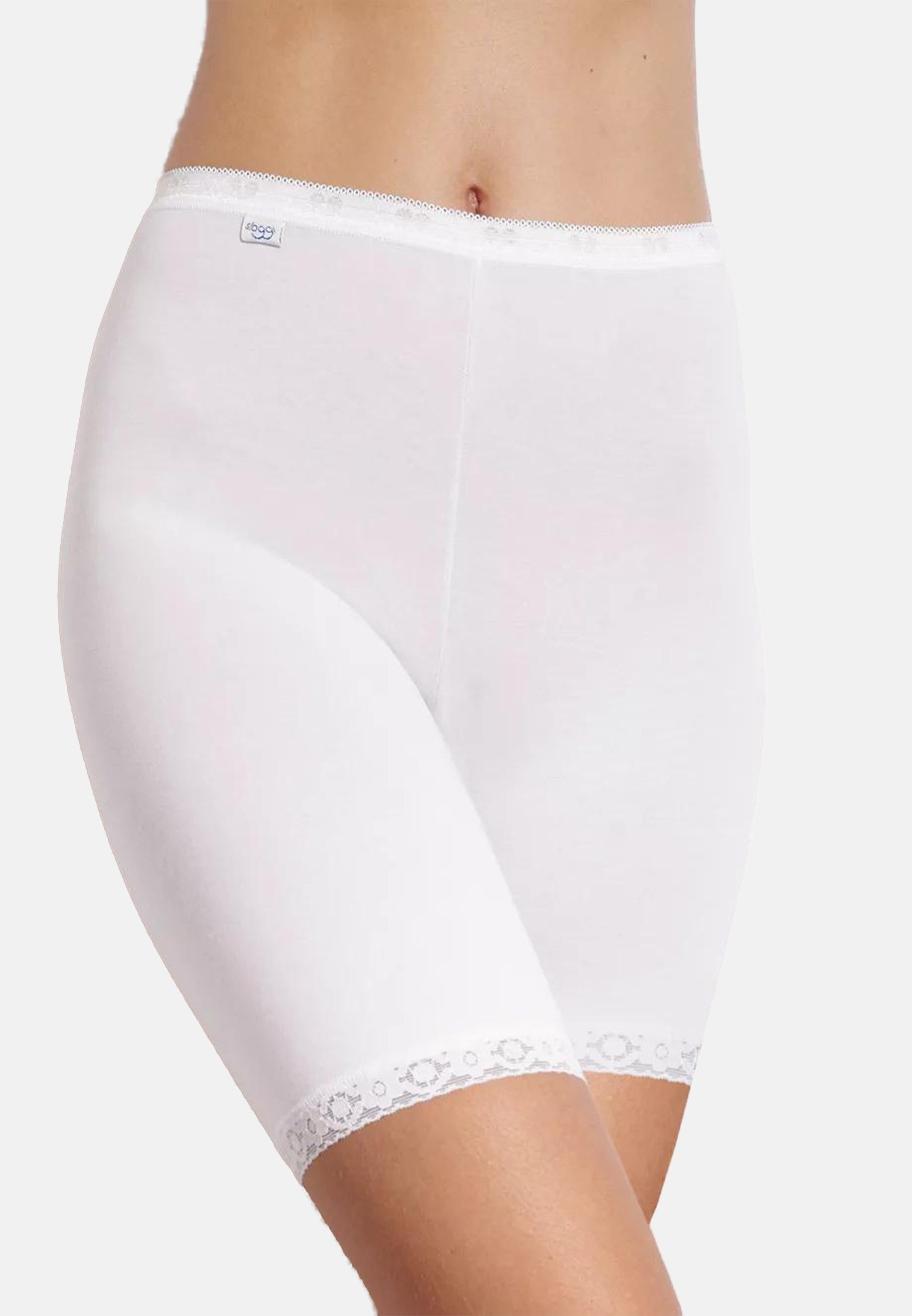 sloggi Panty 4er Pack sloggi Basic+ (Spar-Set, 4-St) Langbein Schlüpfer - Baumwolle - Atmungsaktiv