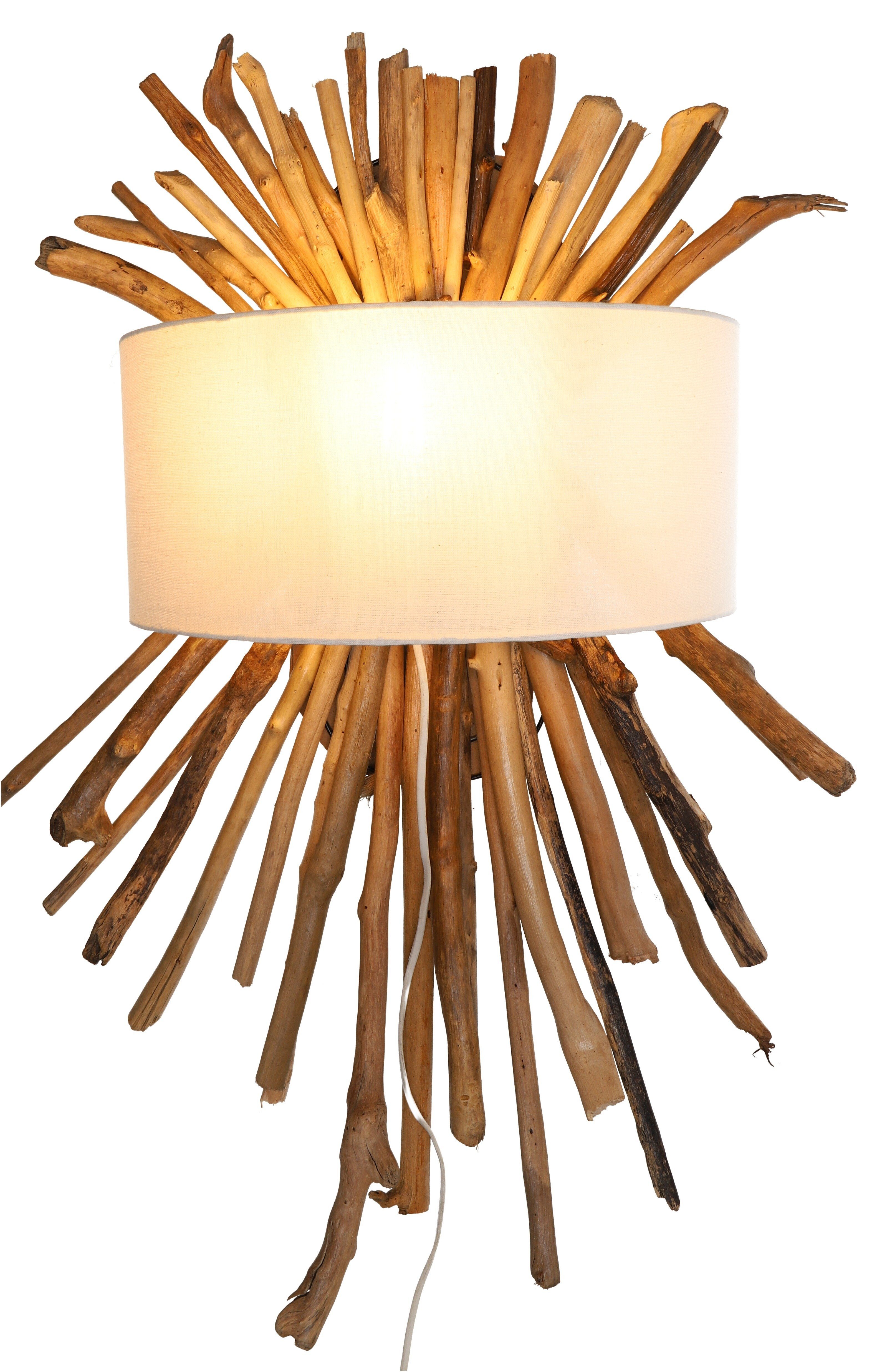 Guru-Shop Wandleuchte Wandlampe, handgefertigt aus Naturmaterial,.., Leuchtmittel nicht inklusive Modell Mandalika