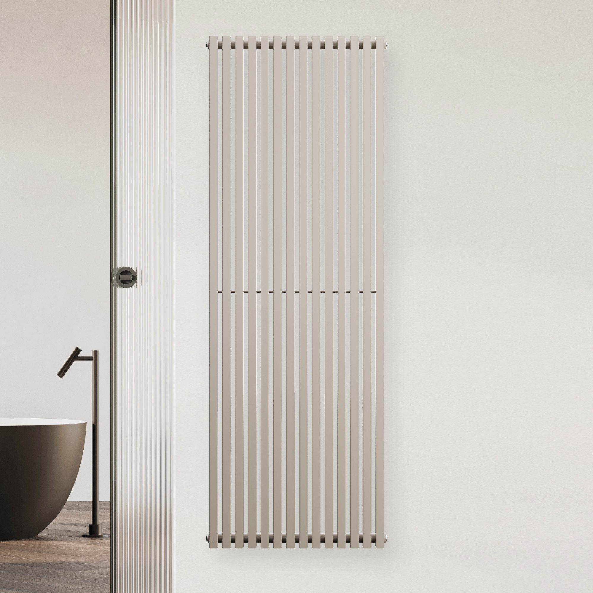 blumfeldt Heizkörper Delgado, Heizkörper Badzimmer Warmwasser Wandmontage Indoor Heater