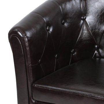 MIADOMODO Chesterfield-Sessel Chesterfield Sessel Loungesessel Clubsessel Cocktailsessel Sofa (1-St)