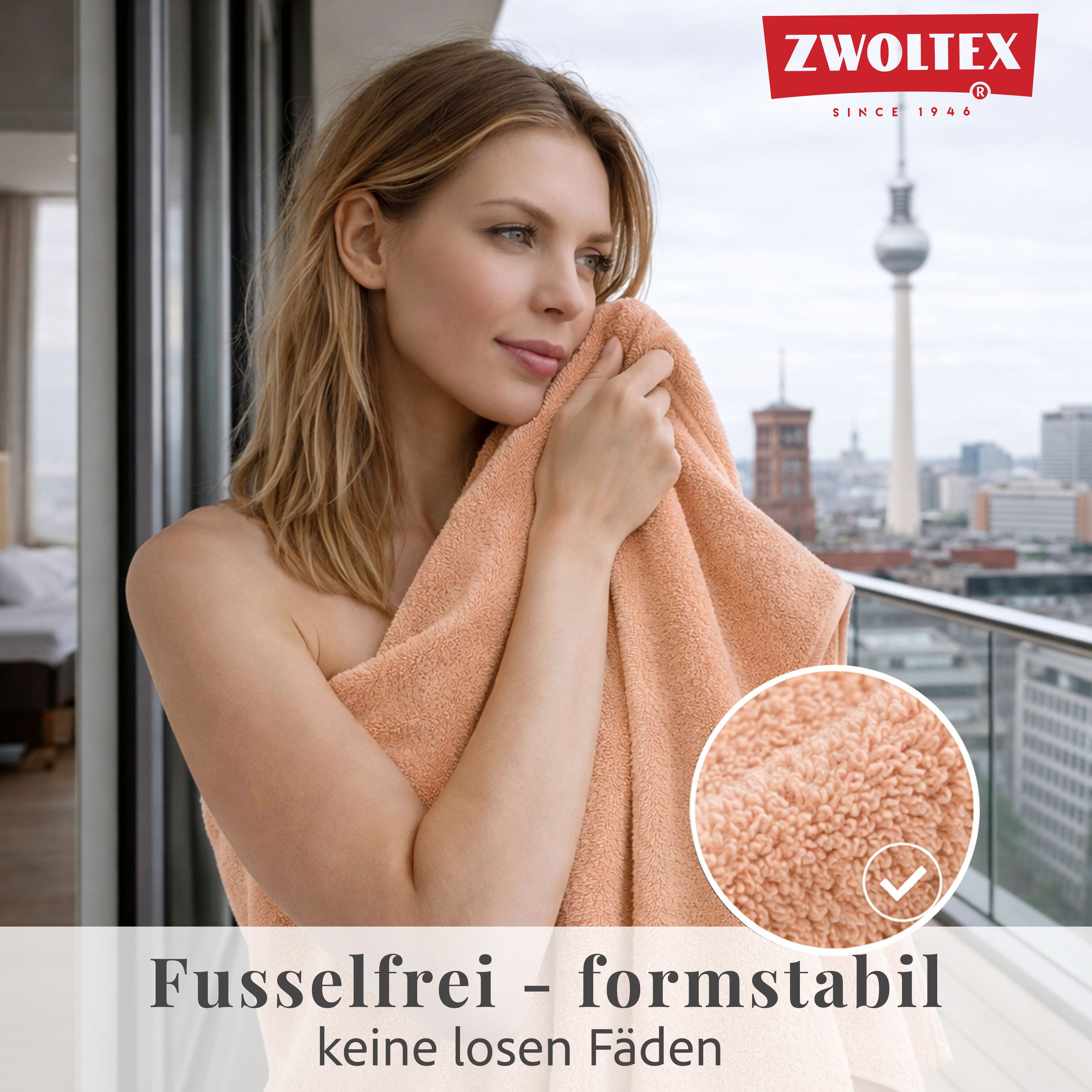 Zwoltex Handtücher 650g/m² Gästetücher Set weich saugstark Baumwolle Rosa, (GOTS Bio Baumwolle OEKO-TEX zertifiziert Gästetücher 4x30x50), Angenehme Weichheit sorgt für Komfort nach dem Duschen