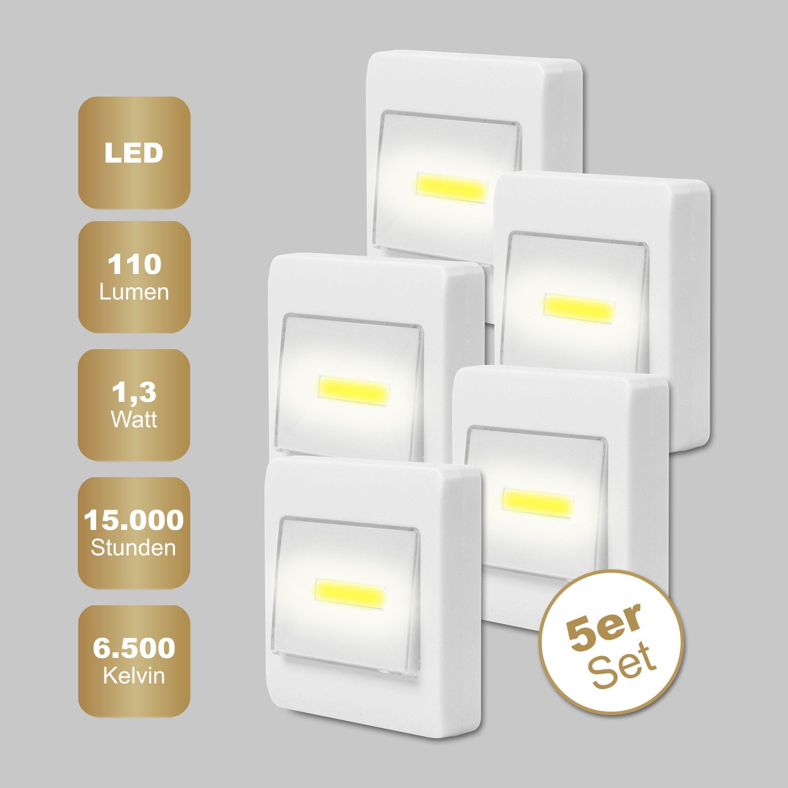 EAXUS LED Unterbauleuchte Unterschranklampe - Wandlampe günstig online kaufen