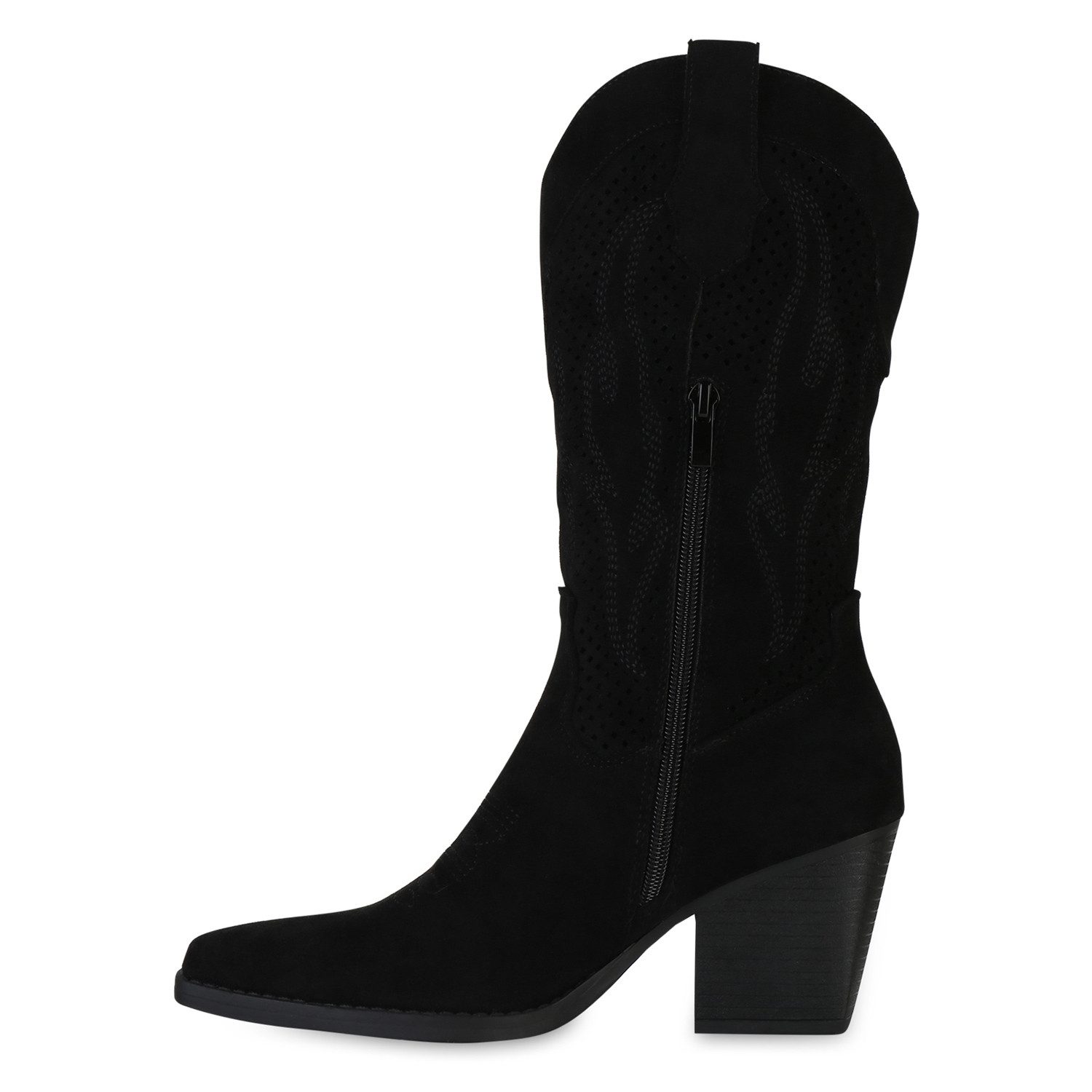 VAN HILL 841524 Cowboystiefel Schuhe günstig online kaufen