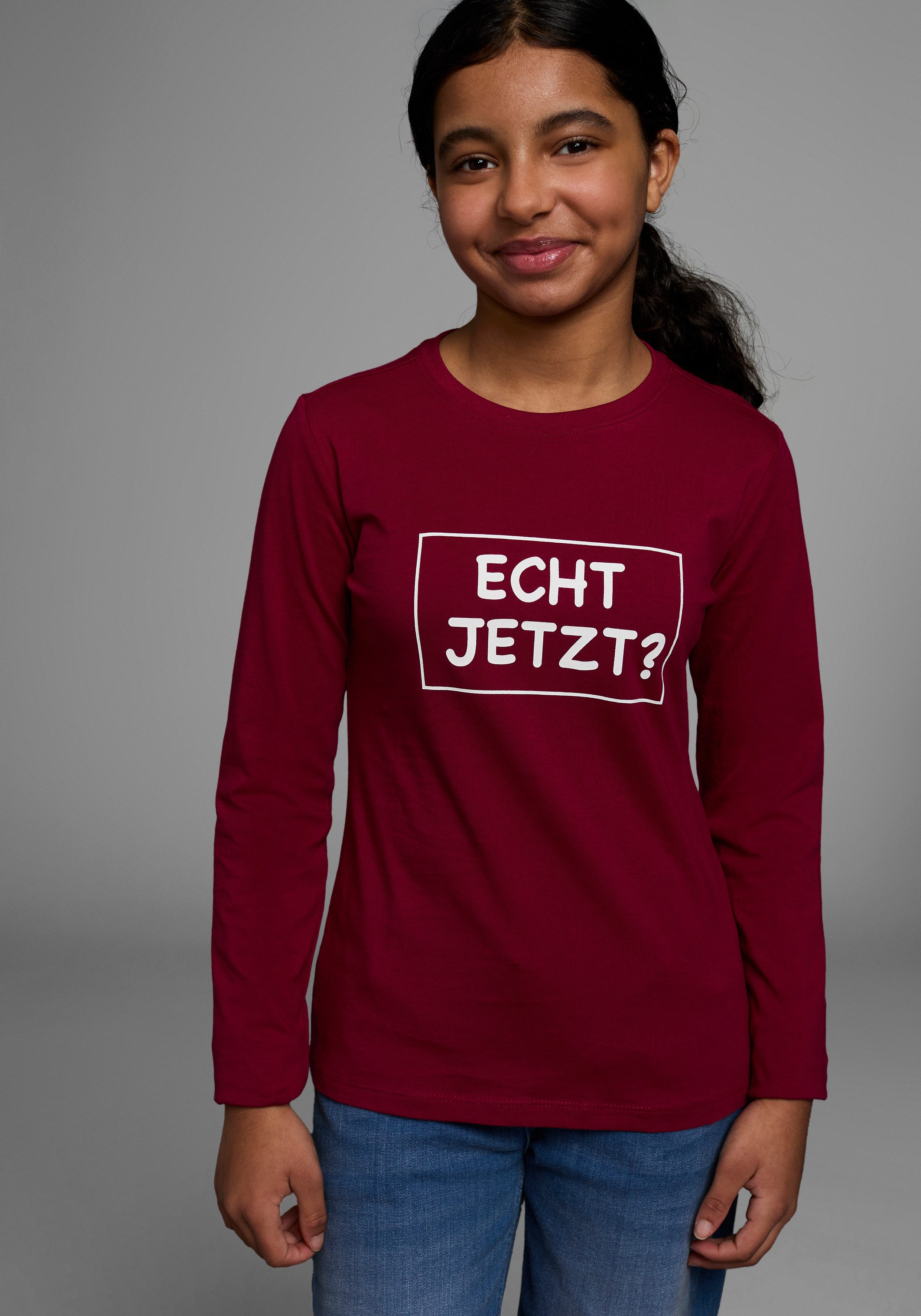 Langarmshirt ECHT JETZT?