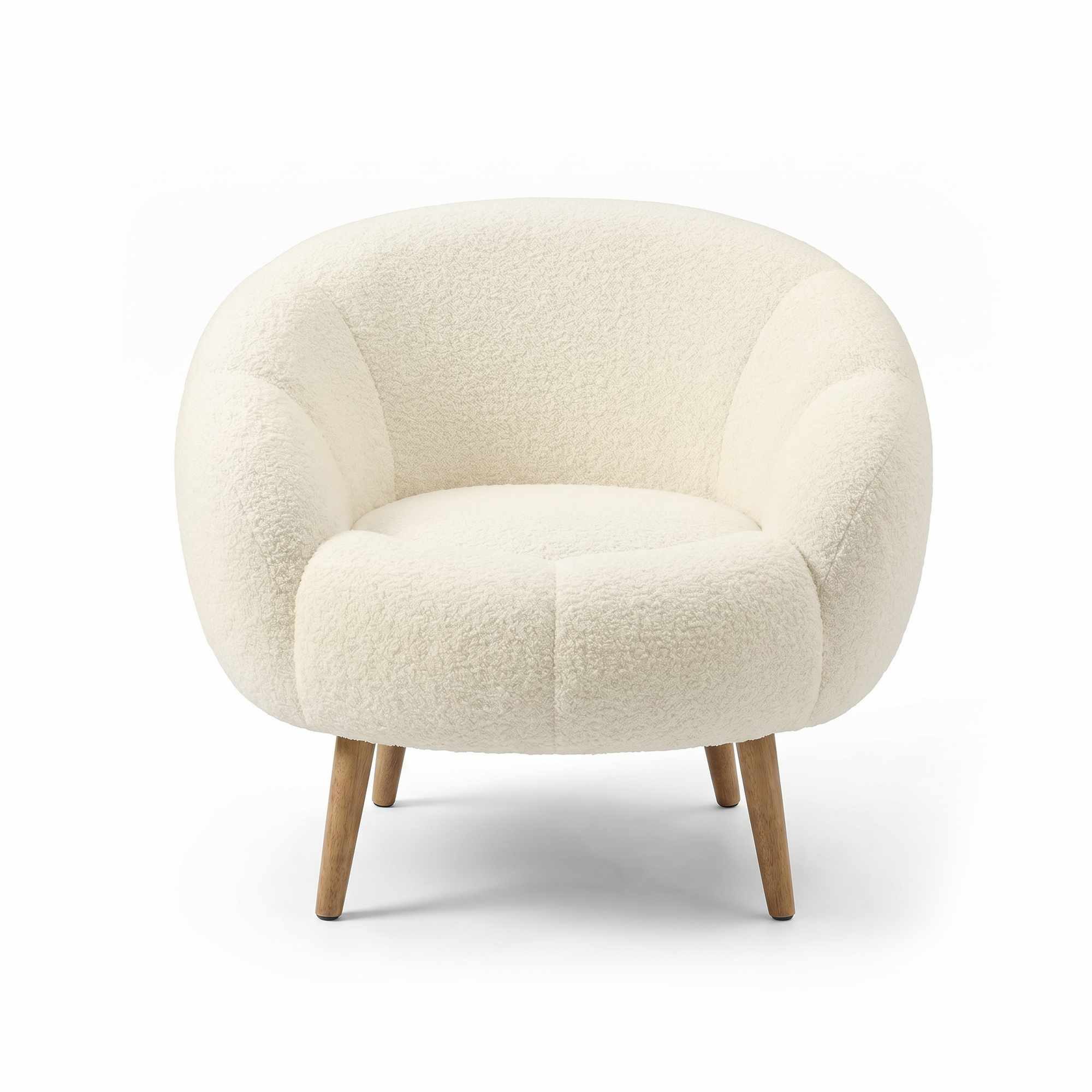 Skye Decor Pouf Bliss-Lida (Set, 1-St., 1 Stühl 1 Pouf), Mit Wellsoft-Bezug