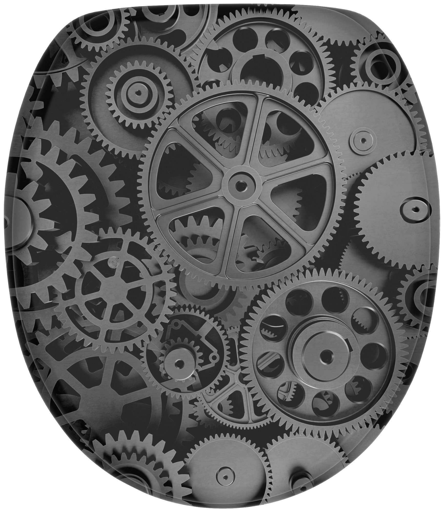 Sanilo WC-Sitz Gears, mit Absenkautomatik, BxL: 37,7 x 42,0 - 47,0 cm günstig online kaufen