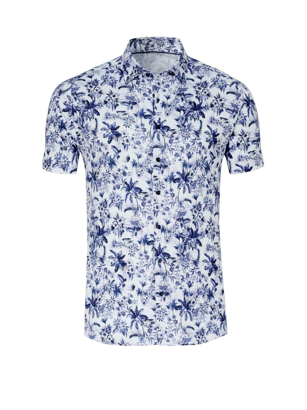 DESOTO Kurzarmhemd Casual Kent 1/2