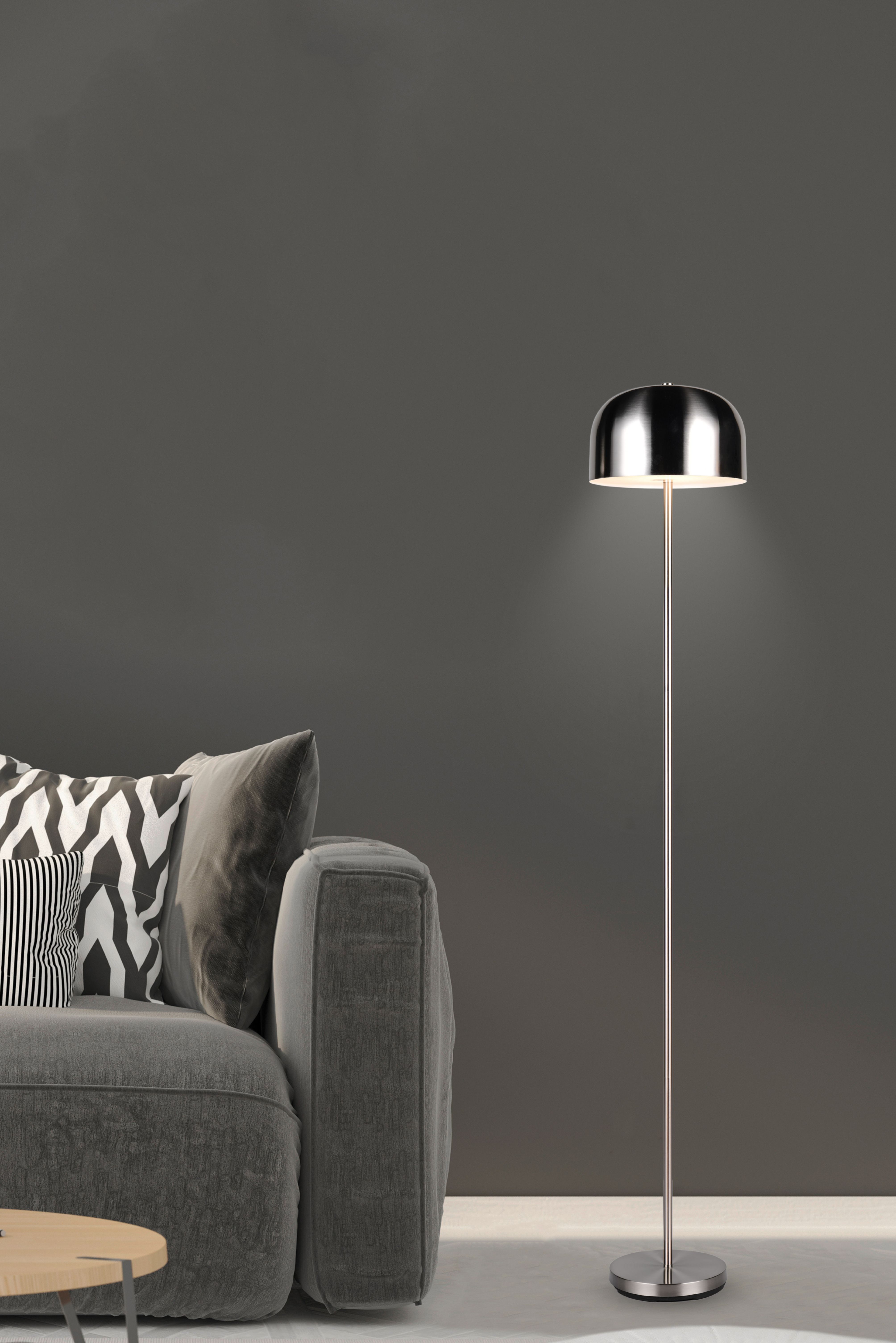 lightling LED Stehlampe Julien, LED fest integriert, 4-Fach Touch, IP20, USB-Anschluss, Akkubetrieb