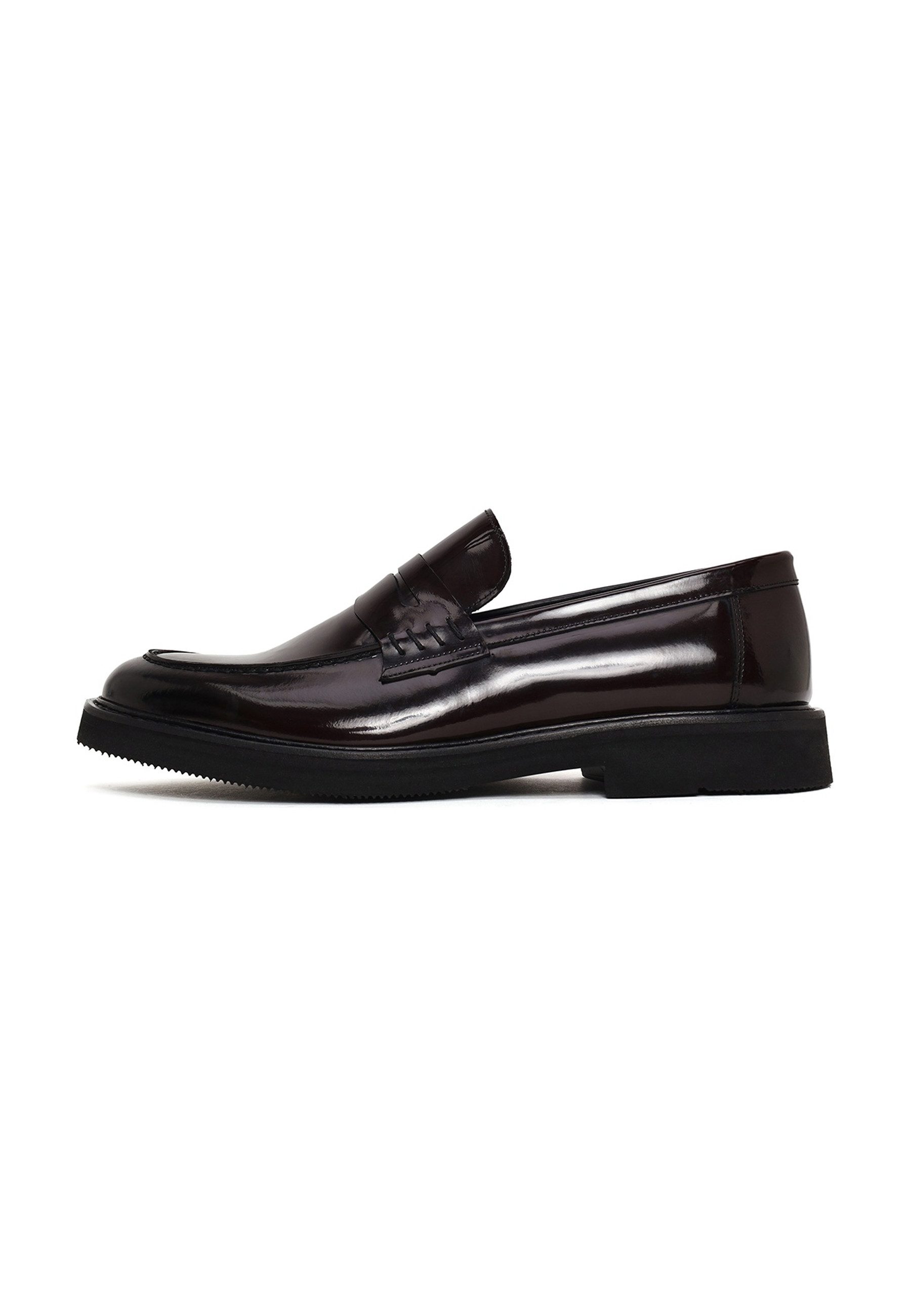 Derimod Lässige Loafer aus Leder Loafer Echtes Leder, Komfort-Innenfutter, EVA-Sohle, Slip-On-Stil
