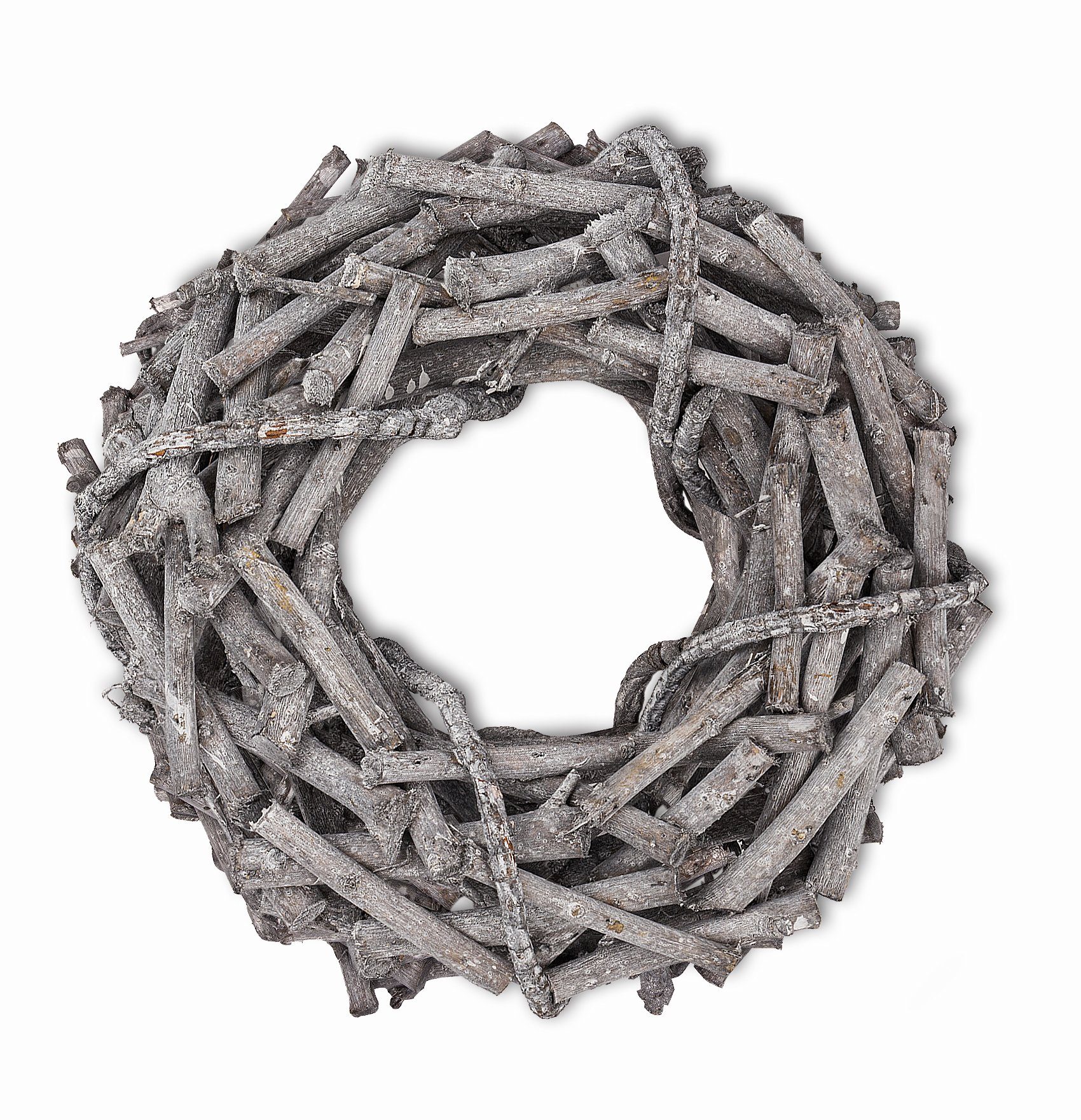 BigDean Dekokranz Holz Kranz Holzkranz Schmuckkranz Türkranz