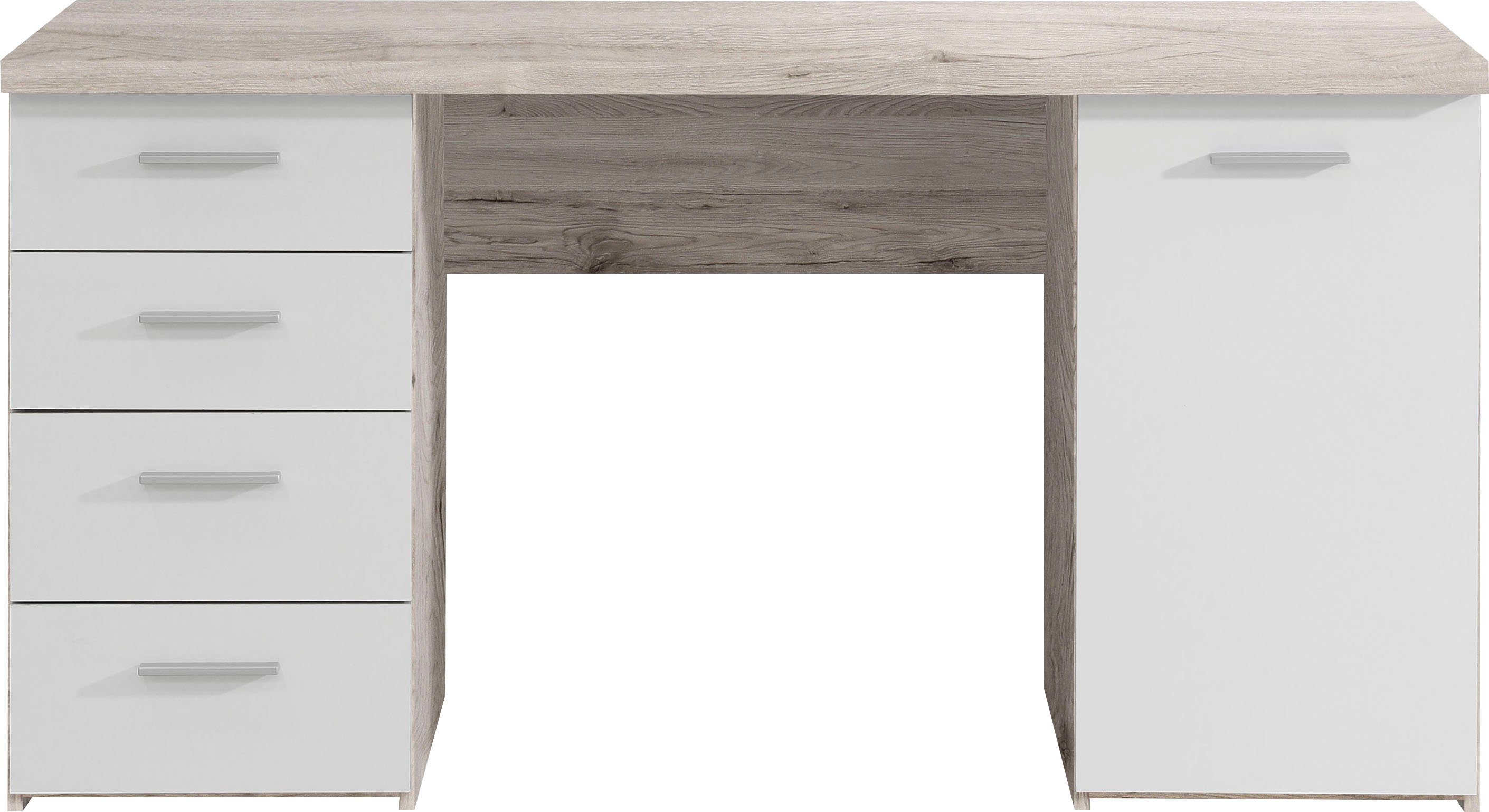 FORTE Schreibtisch Netta, Breite 145 cm, mit Schubladen günstig online kaufen