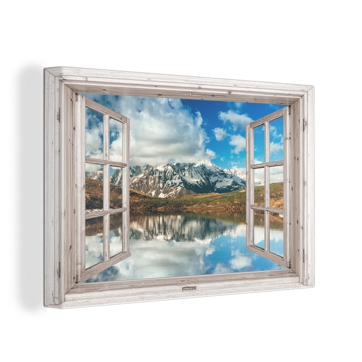 OneMillionCanvasses® Leinwandbild Aussicht - Berg - günstig online kaufen
