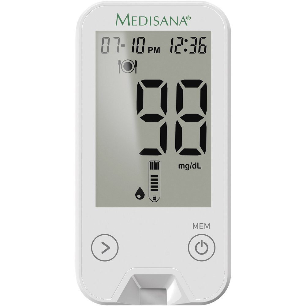 medisana Blutzuckermessgerät Medisana MediTouch® 2 mg/dL Blutzuckermessgerät