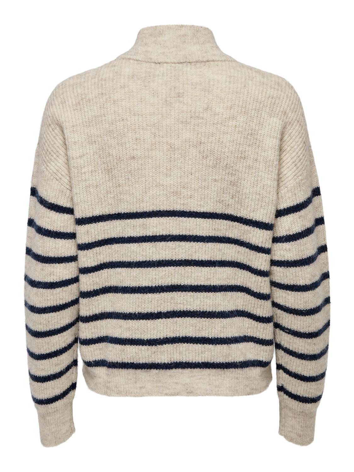 ONLY Strickpullover ONLTOKYO L/S ZIP PULLOVER KNT NOOS