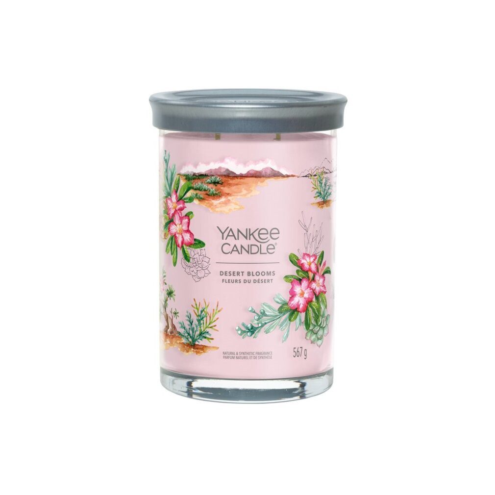 Yankee Candle Duftkerze Aromatische Kerze Signature Becher groß Desert Blooms 567 g