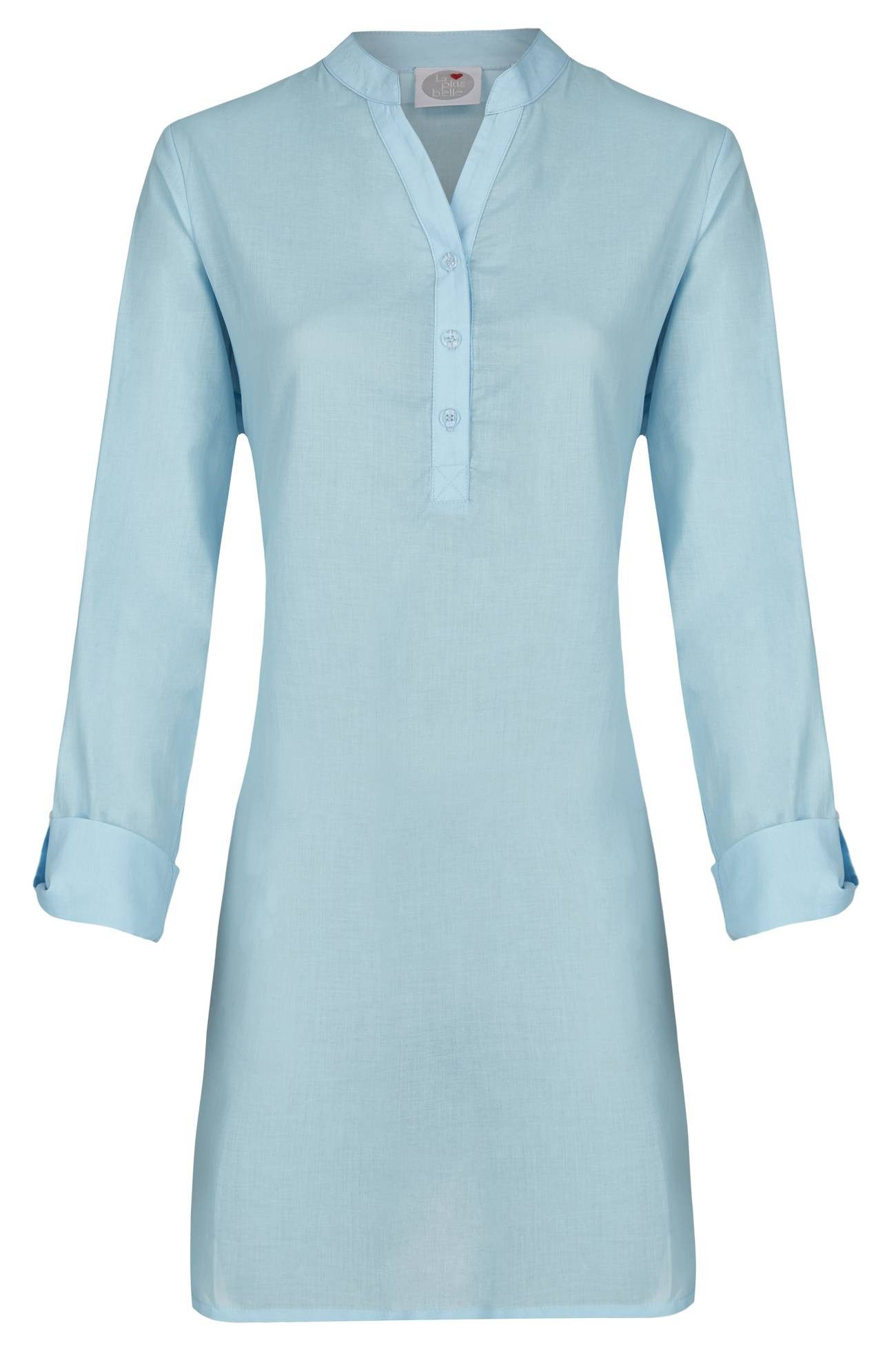 Ringella Tunika Ringella Damen Tunika Batist Voile Caribic 44 (1-tlg) sommerliche, leichte Tunika aus Baumwollbatist