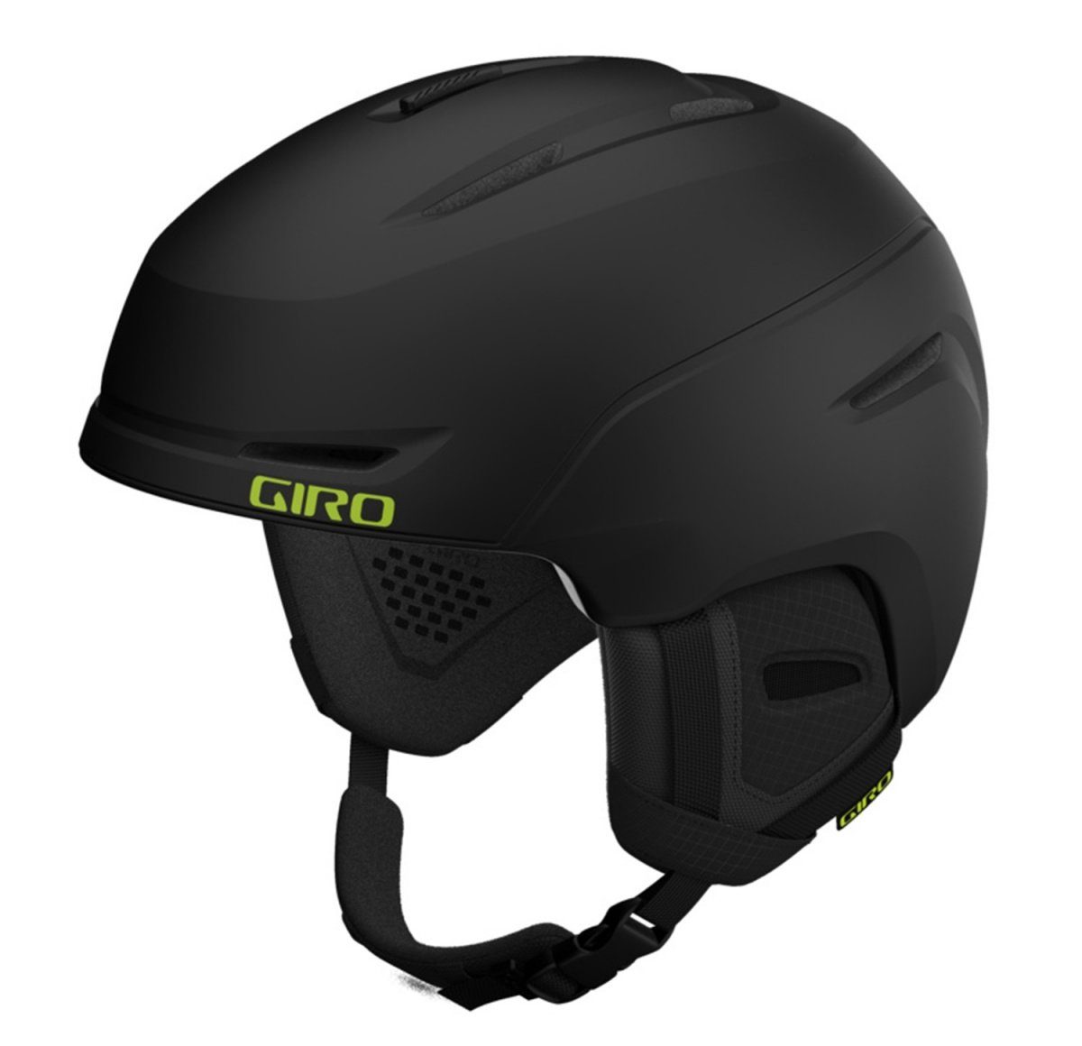 Skihelm Giro Neo Skihelm Snowboardhelm matte black ano green 240150