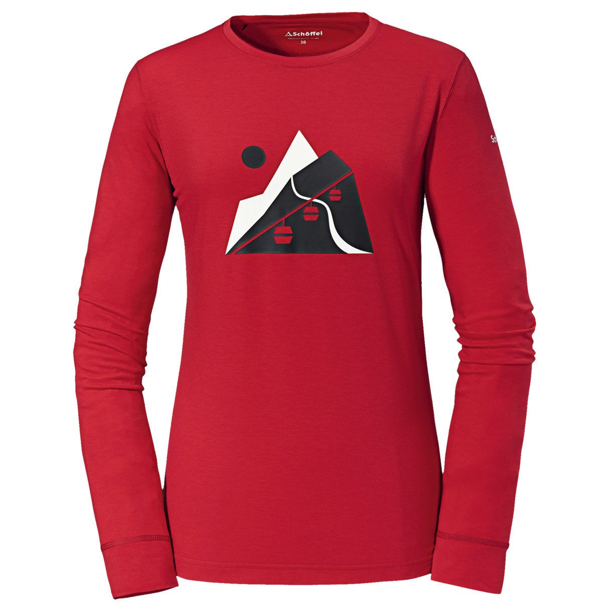 Schöffel Langarmshirt Glogghus Damen Pullover, Sweatshirt, Pulli, Shirt, Lo günstig online kaufen