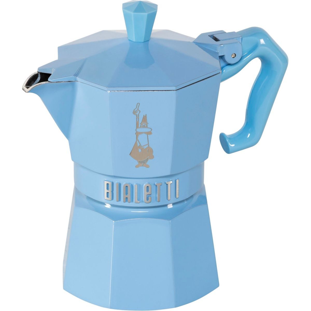 BIALETTI Teebereiter MOKA EXCLUSIVE 3TZ light blue