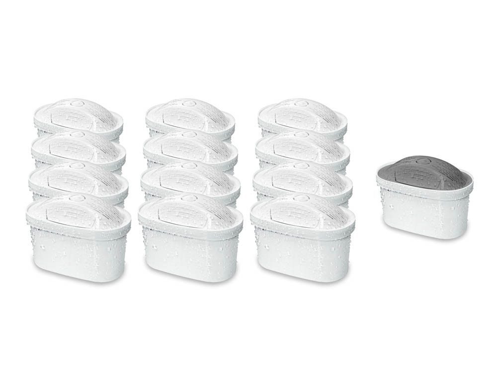 PearlCo Kalk- und Wasserfilter Kombipaket unimax 12+1 Protect+ Filterkartusche