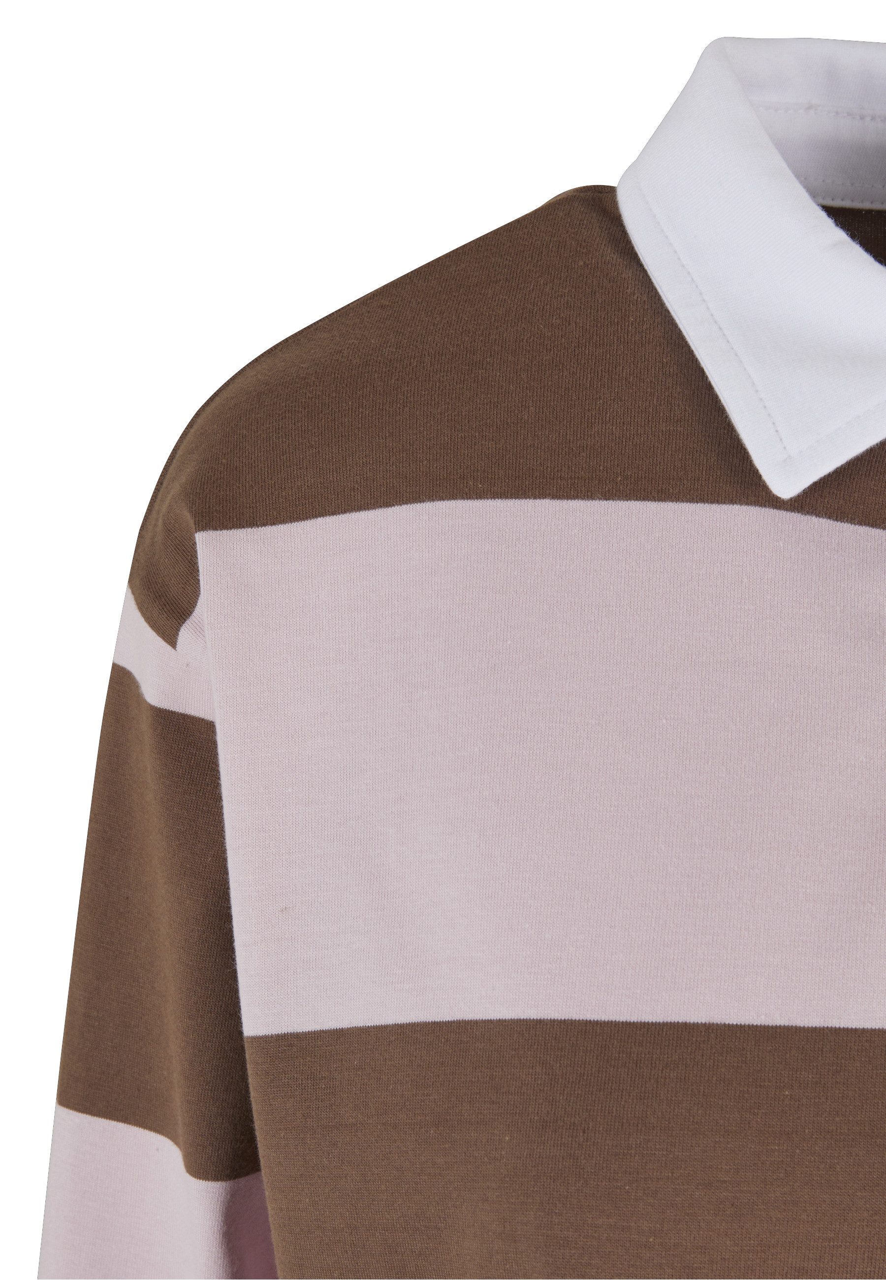 Karl Kani Longsleeve Karl Kani Karl Kani Woven Signature Crop Striped Rugby LS (1-tlg)