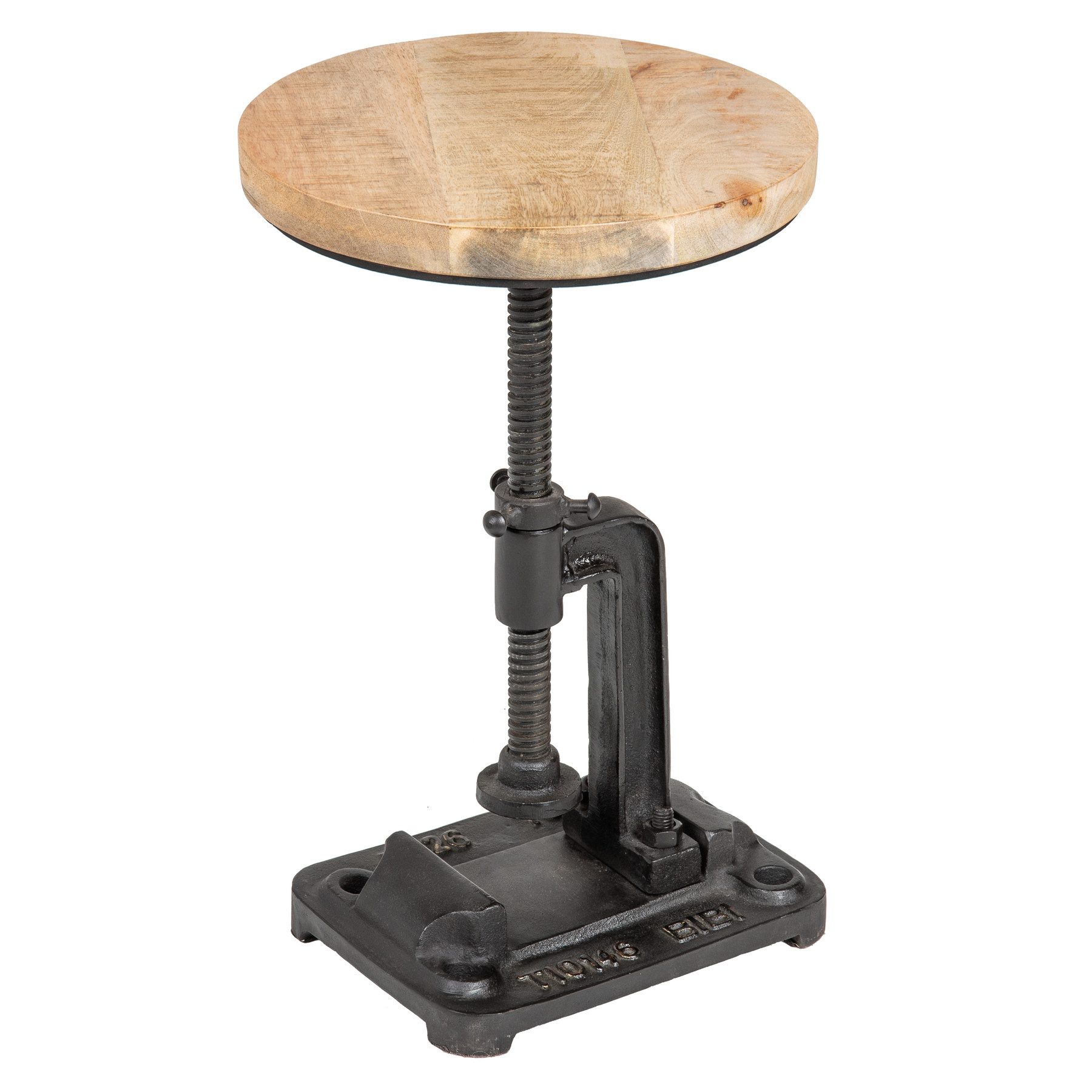 riess-ambiente Beistelltisch ENGINEER Ø30cm natur / günstig online kaufen