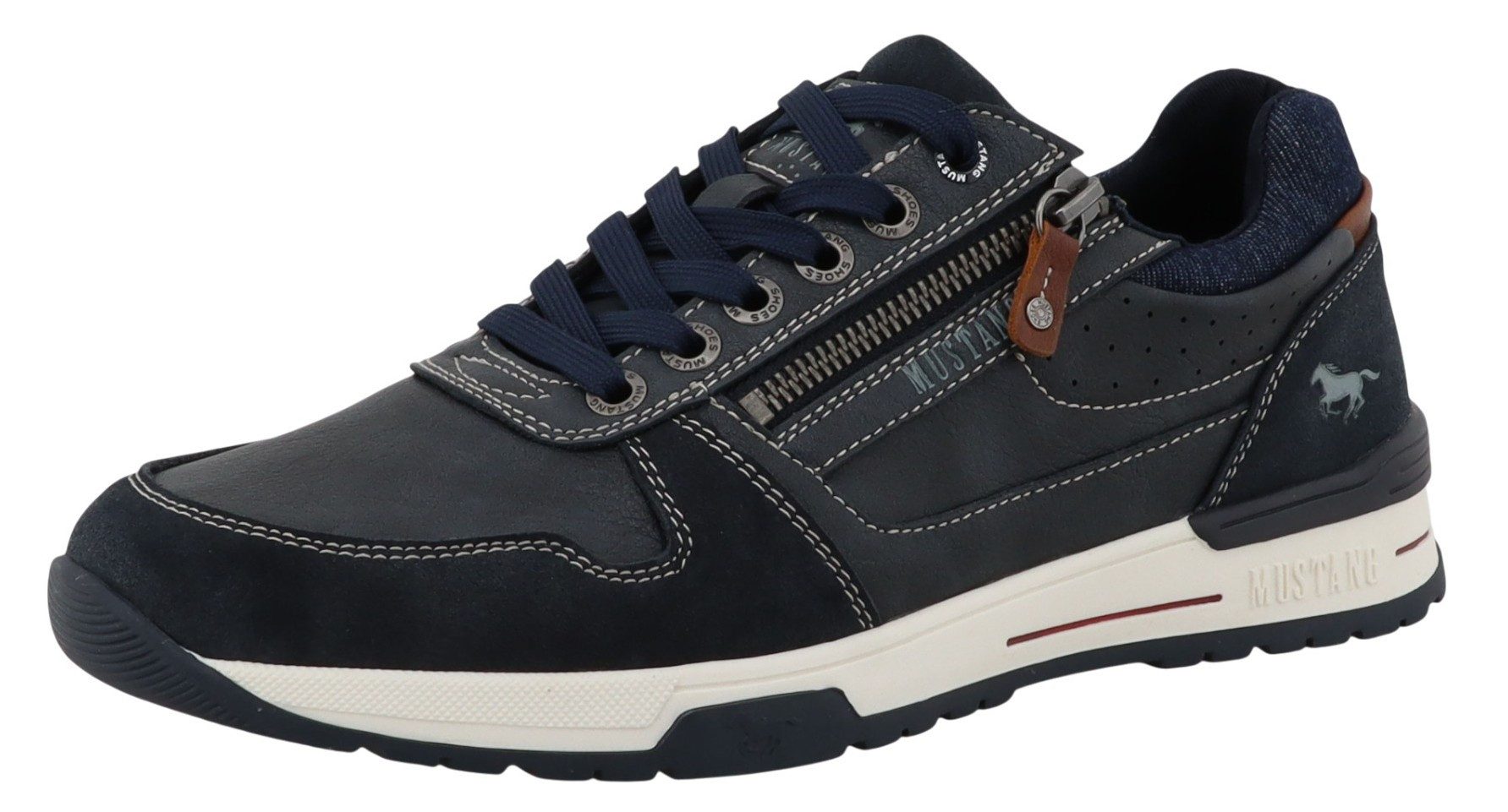 Mustang Shoes 26M0281003 00003 Navy Sneaker