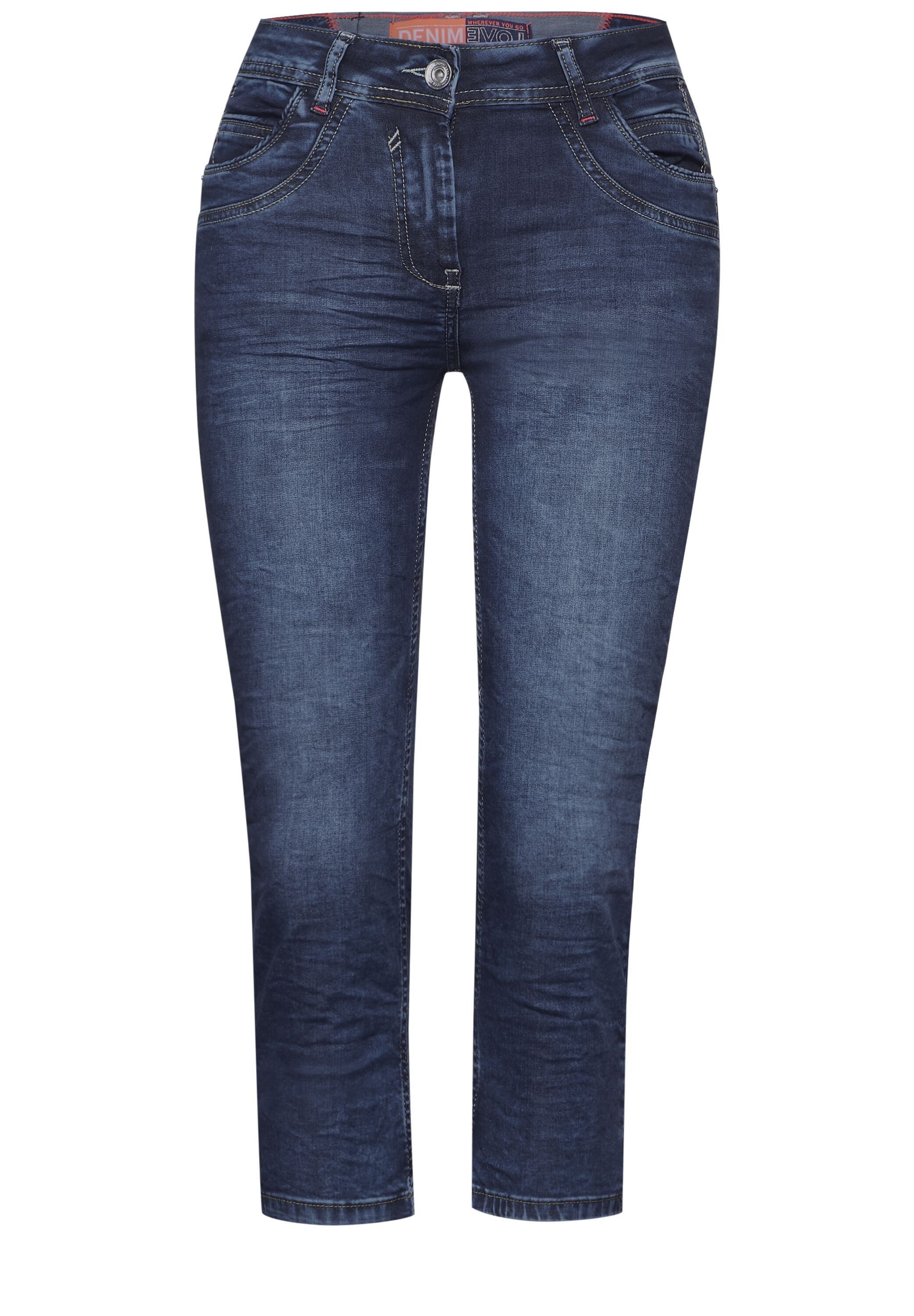 Cecil Caprijeans - Jeans  - Kurze Jeanshose - 3/4 Casual Fit Jeans