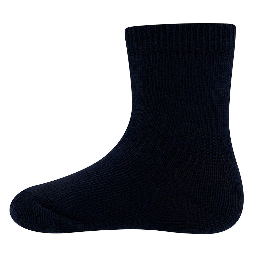 Ewers Socken Socken Uni (4-Paar) blau-grau