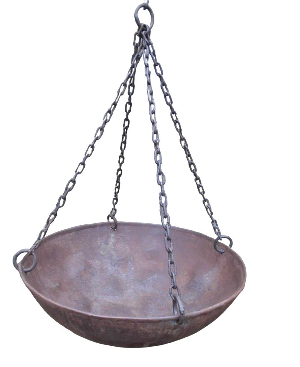 Dekohänger Schale zum Hängen Hängeregal Küchenhänger Hängetablett Eisen 38 cm