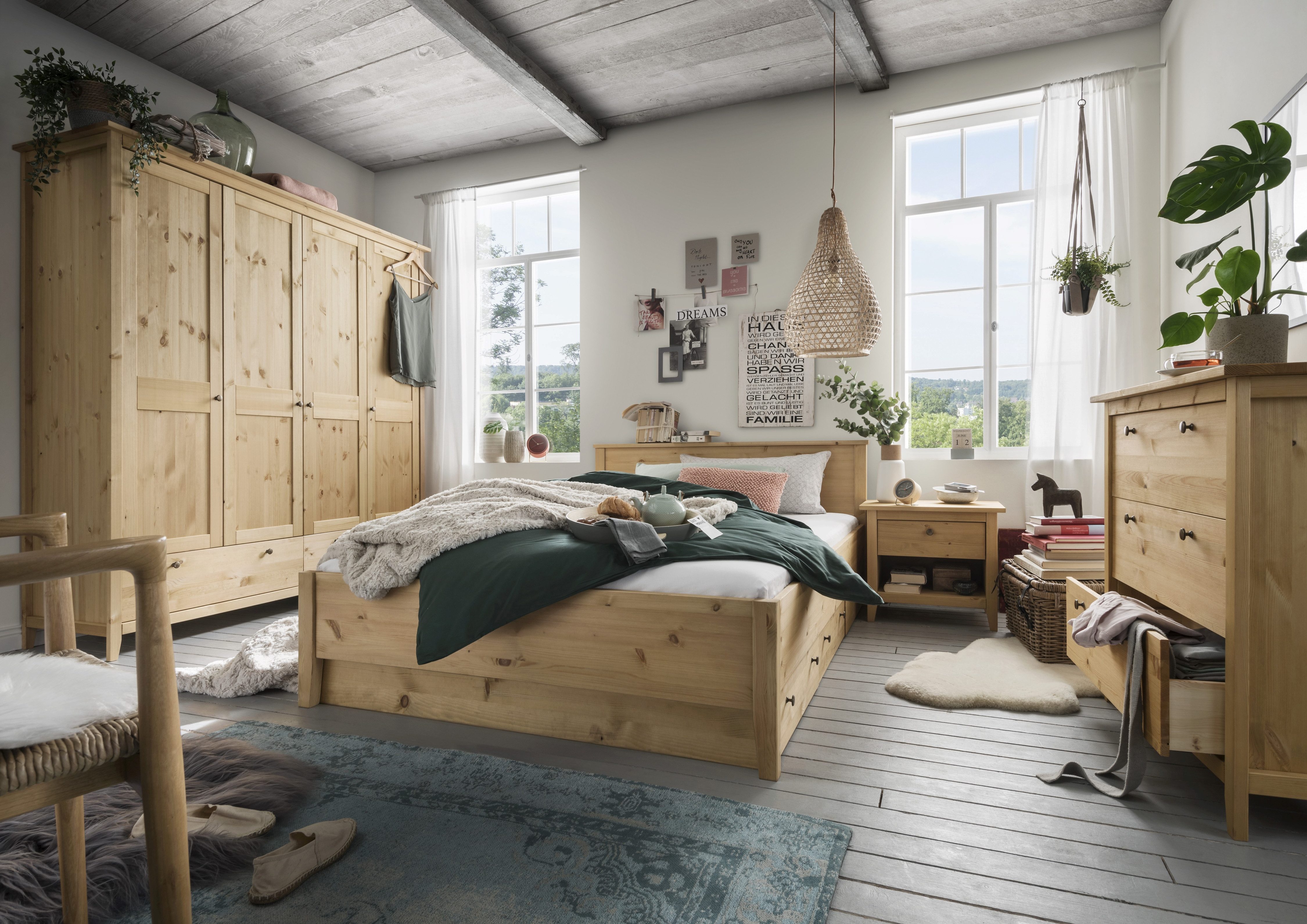 Wohnglücklich Nachtkommode Solvita – Bild 3 von 5
