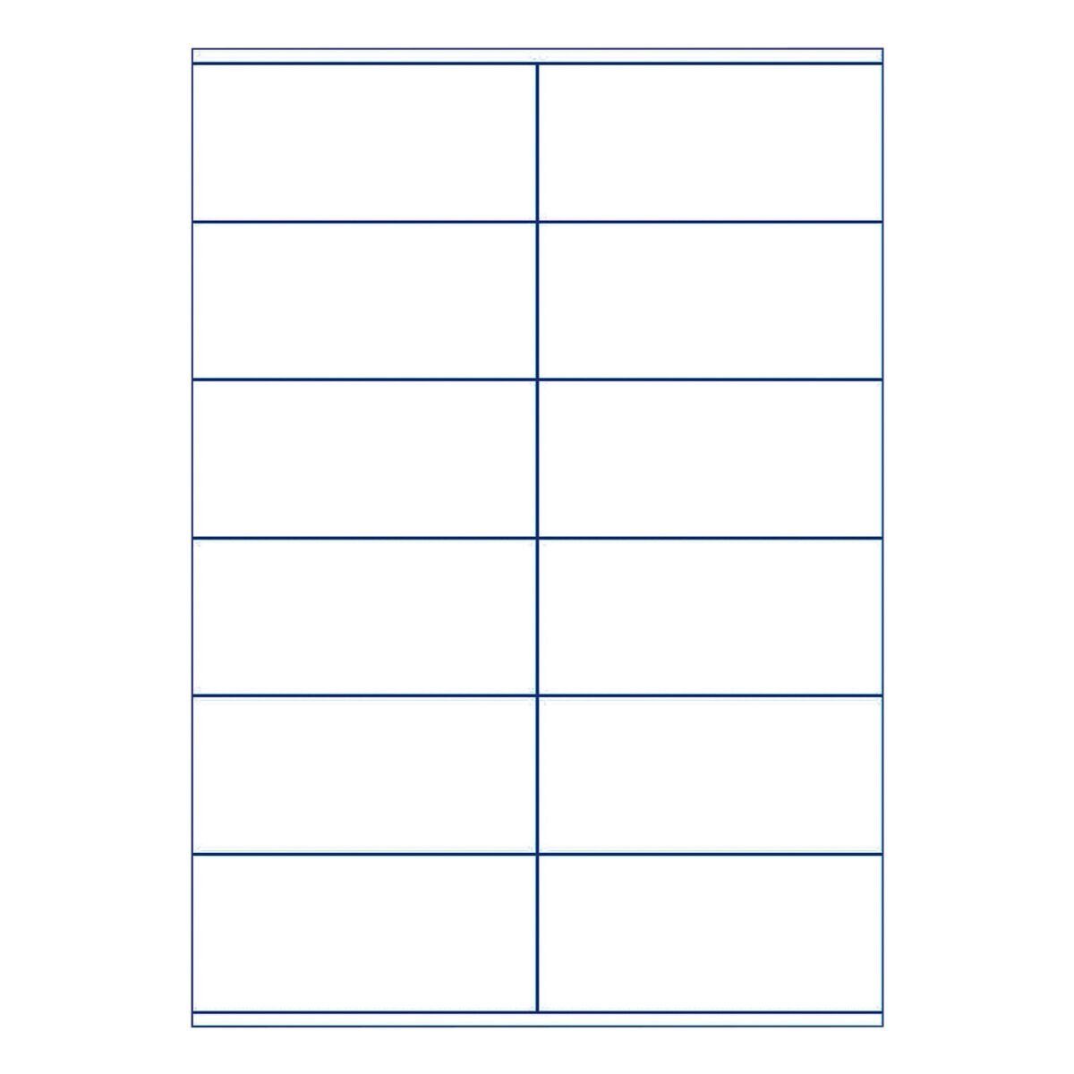 Otto Office Etiketten Standard, 1200 Stück, Adresse (105x48 mm), selbstklebend