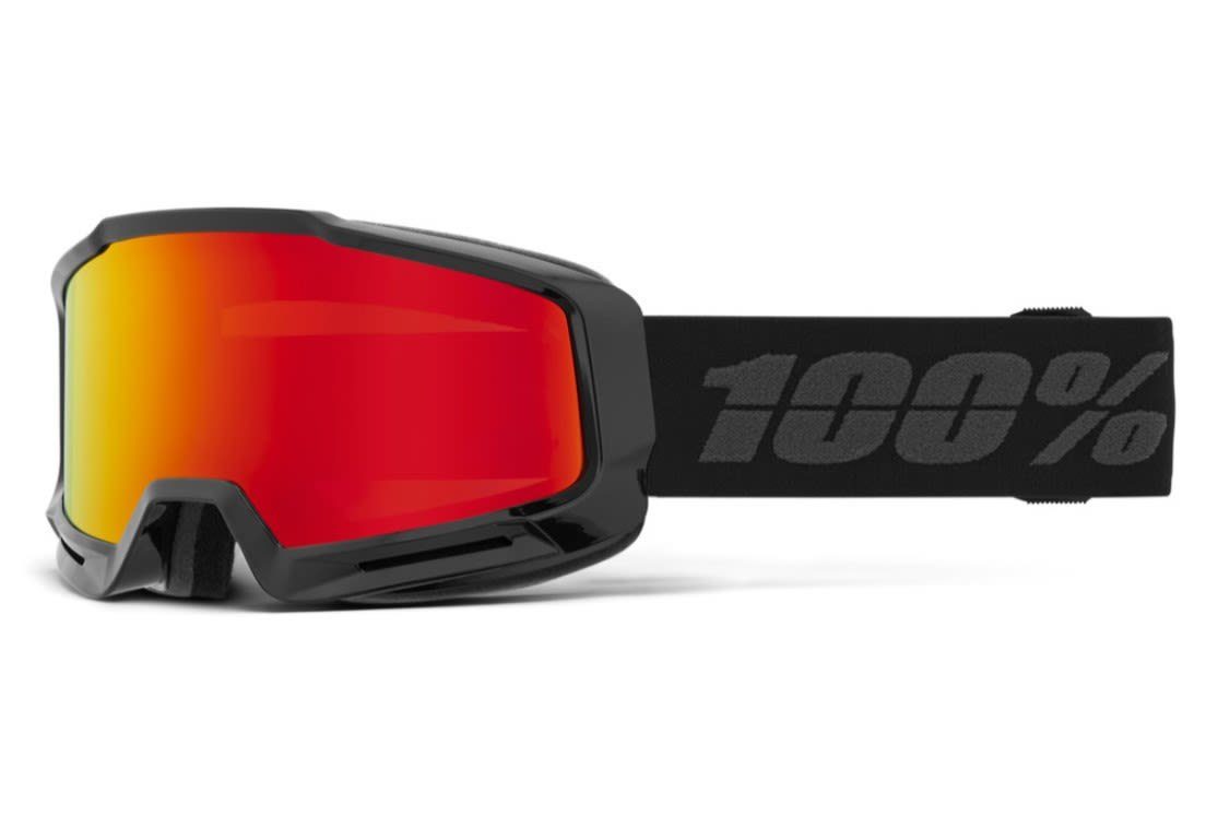 Accessoires Vermillion Skibrille ML Okan HiPER 100% Mirror - 100% Hiper Red