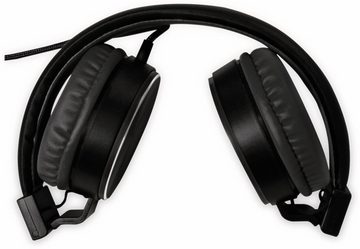 LogiLink LOGILINK On-Ear Kopfhörer HS0049BK, faltbar Kopfhörer