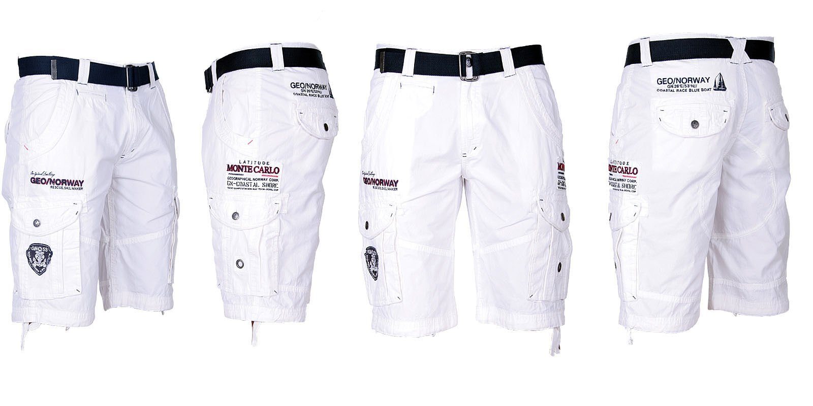 Geographical Norway Shorts Cargo Shorts kurze Hose knielang Short Bermuda B günstig online kaufen
