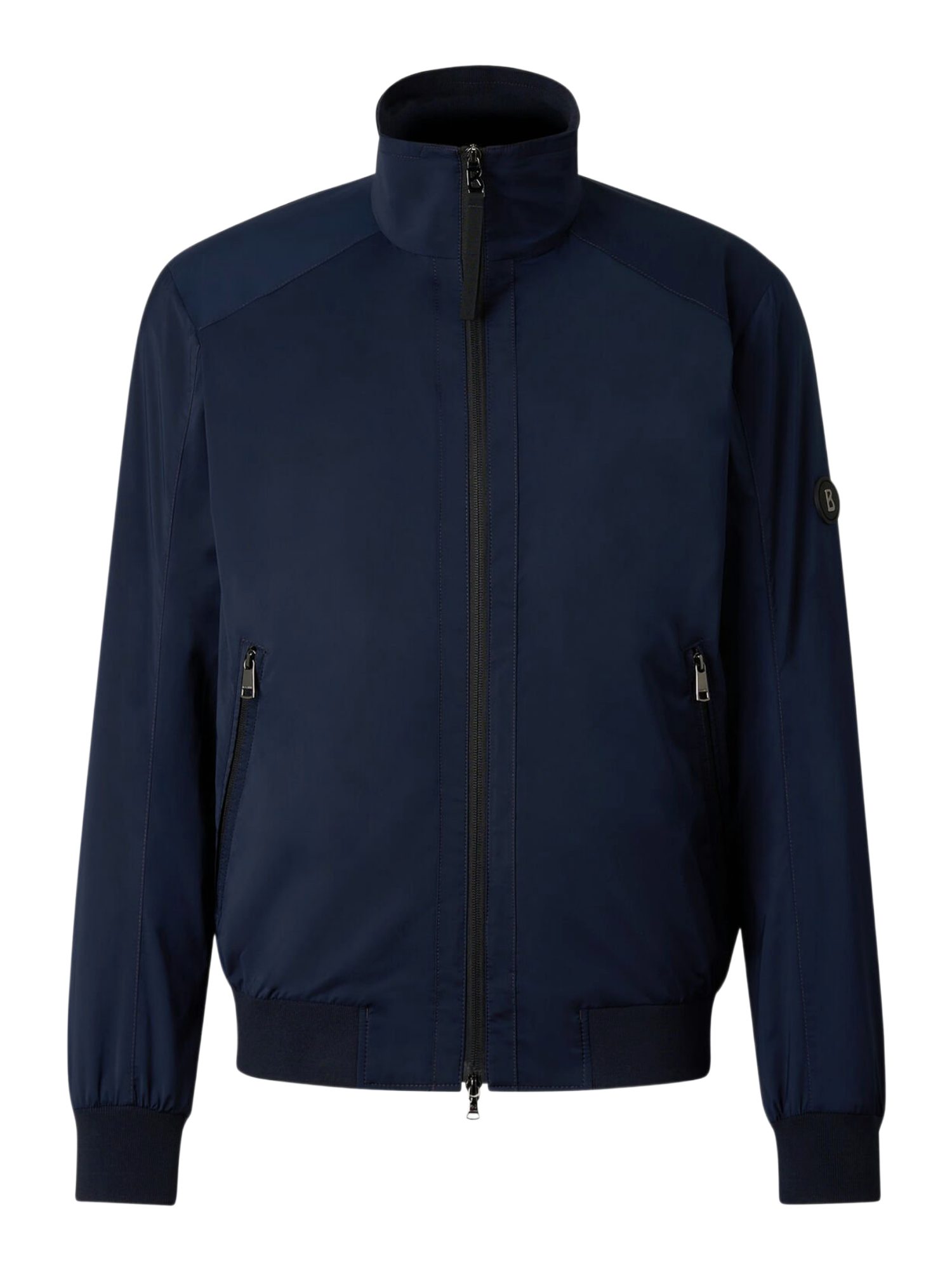 BOGNER Outdoorjacke blau,Freizeit,Polyester,Unifarben,Stehkragen,Lang,Regular Fit