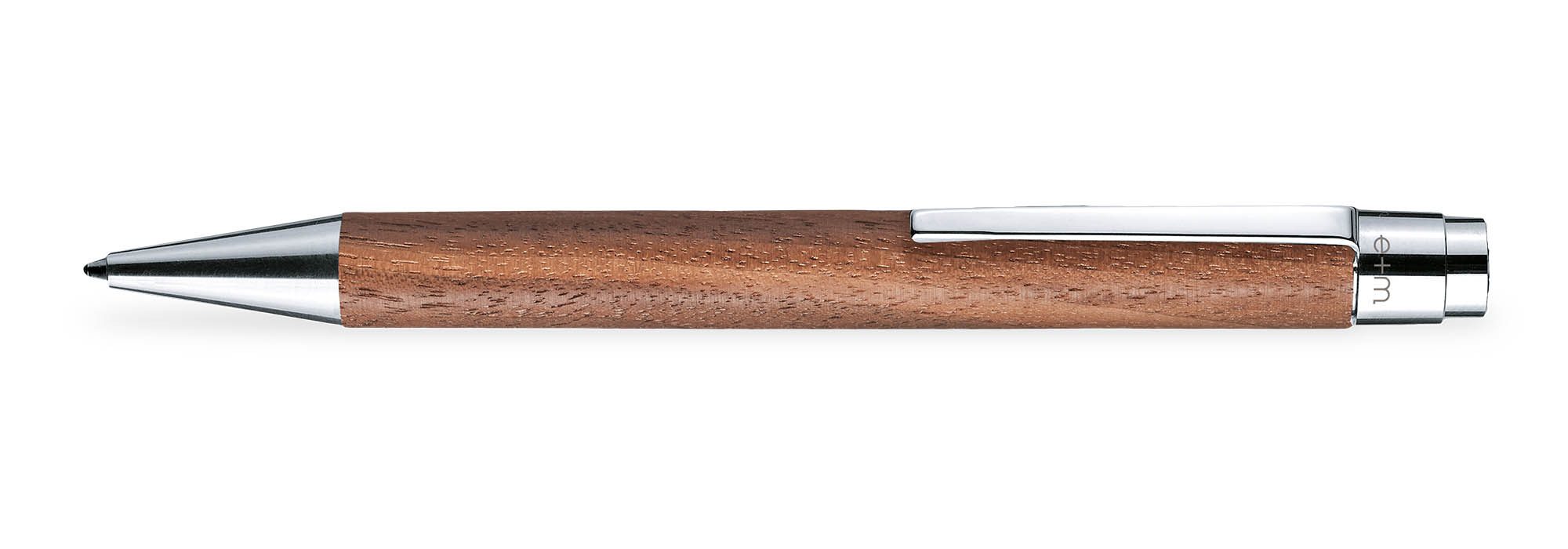 e+m Ручки VIVO Holz Ручки, Edler Druckkugelschreiber aus Holz – Persönlich & einzigartig