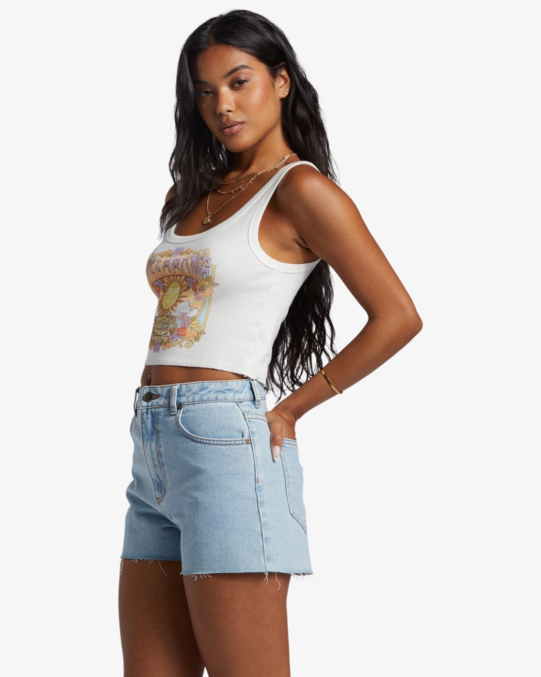 Billabong Jeansshorts High Tide - Denim-Shorts für Frauen
