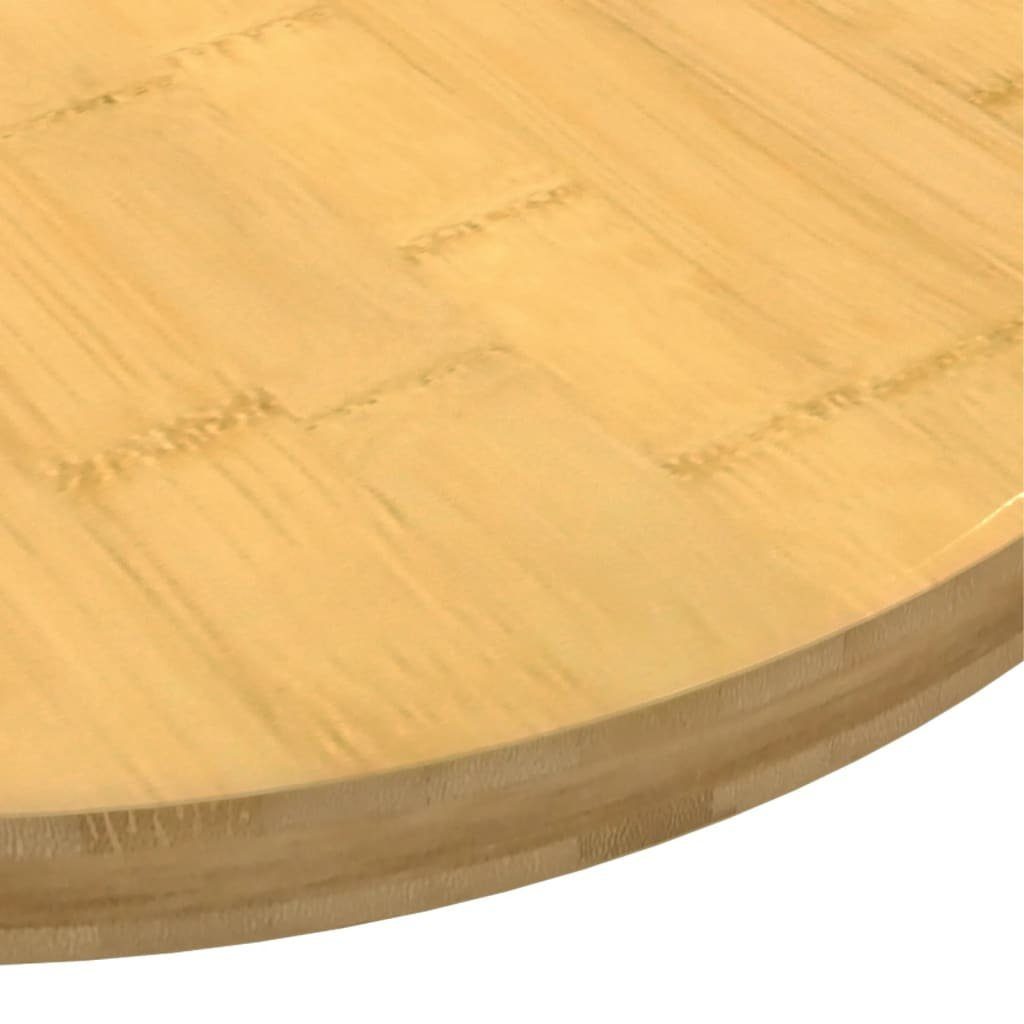 furnicato Tischplatte St) (1 cm Bambus Ø60x2,5
