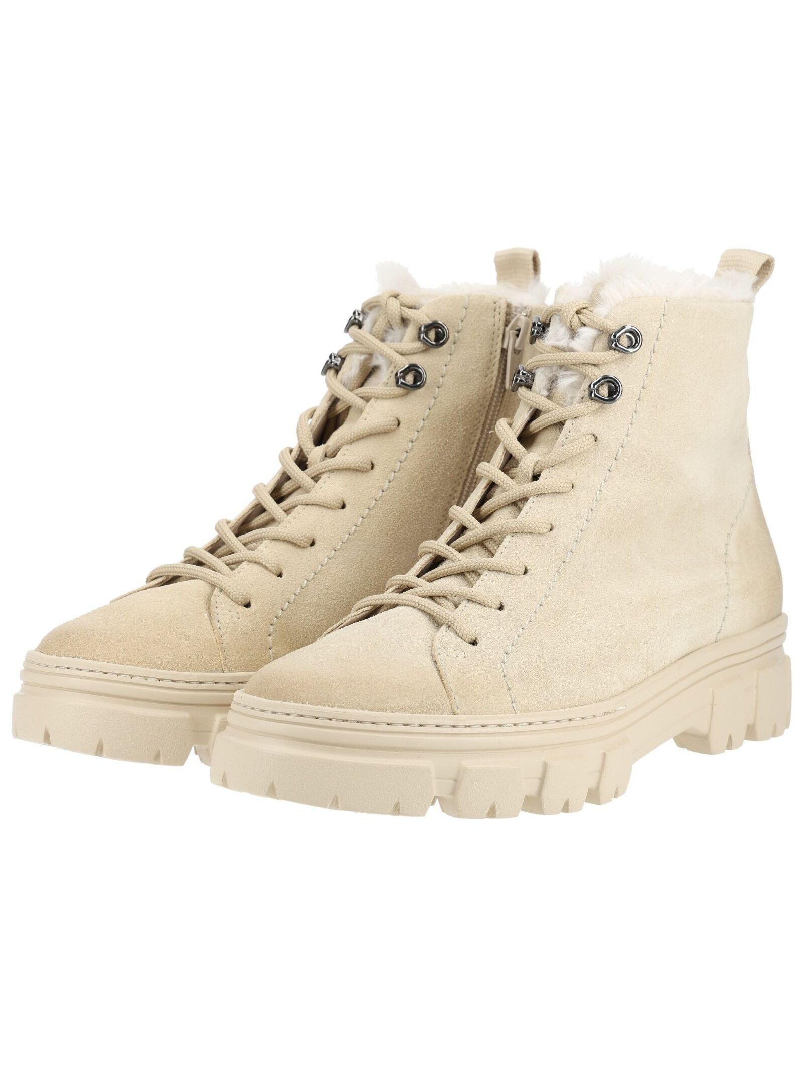Paul Green Paul Green Stiefelette Veloursleder Schnürstiefelette – Bild 4 von 5