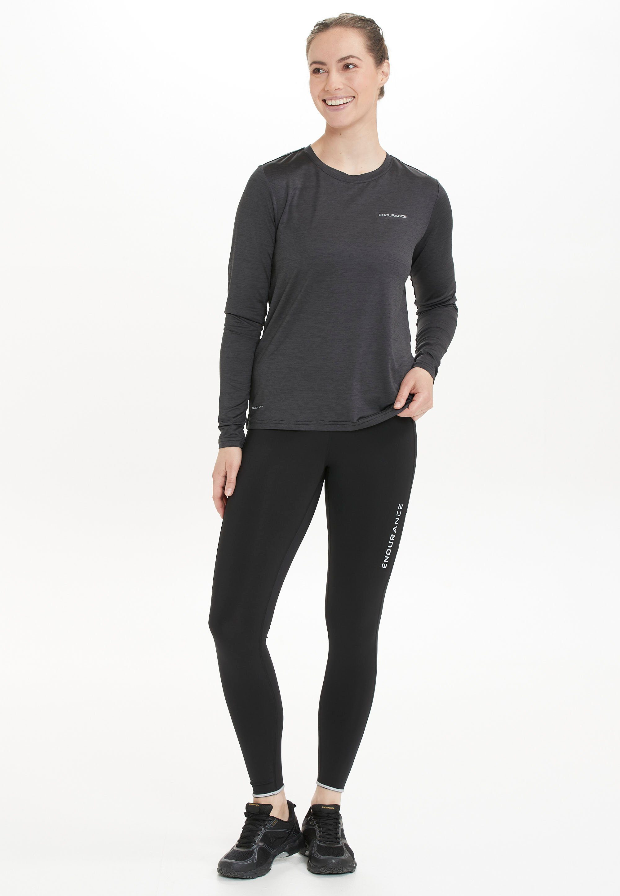 ENDURANCE Funktionsshirt Maje Melange (1-tlg) mit innovativer QUICK DRY- Technologie