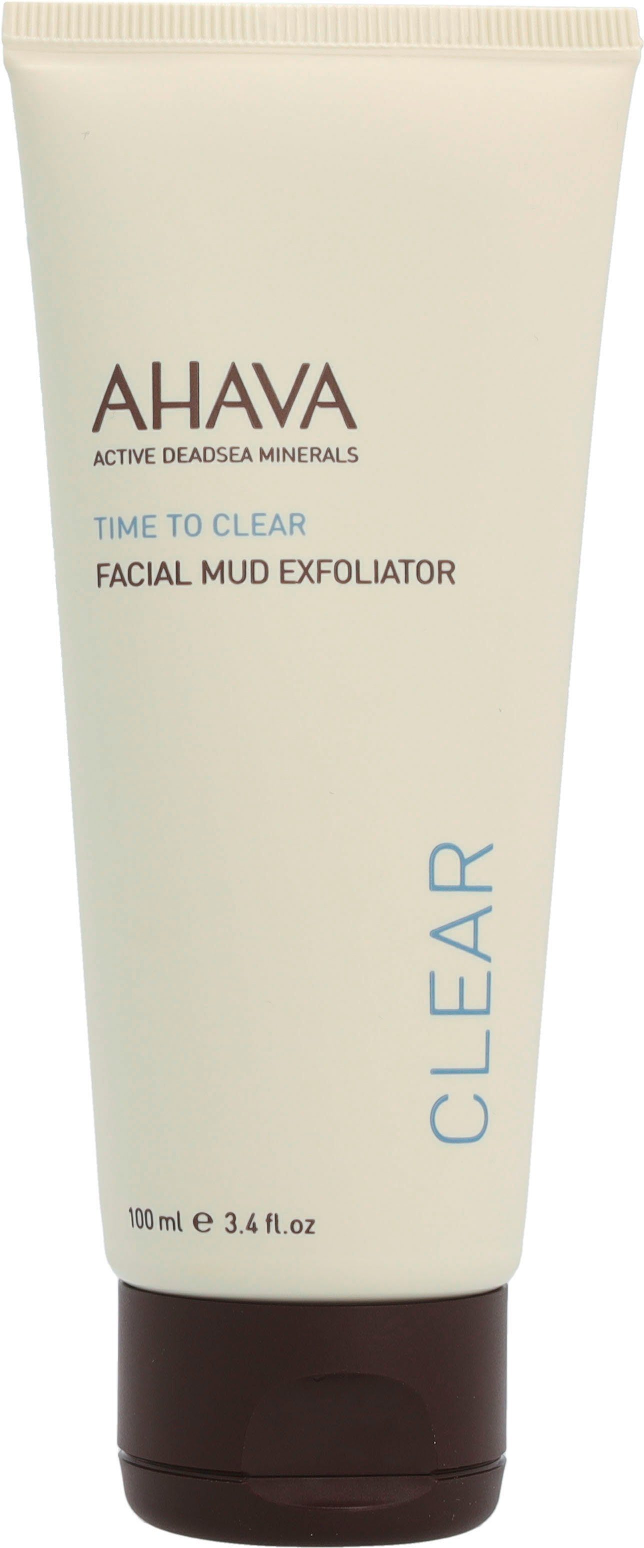 AHAVA Gesichts-Reinigungsschaum Time To Clear Facial Mud Exfoliator | Reinigungsschaum