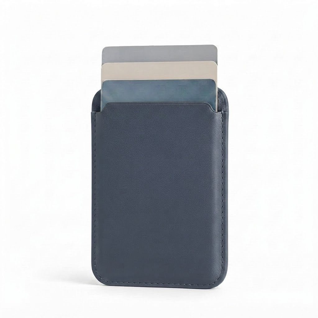 Futurea Smartphone-Hülle MagSafe Kunstleder Wallet Kartenetui für Apple iPhone 17 bis 12, magnetisch für Apple iPhone 17,16,15 Pro Max