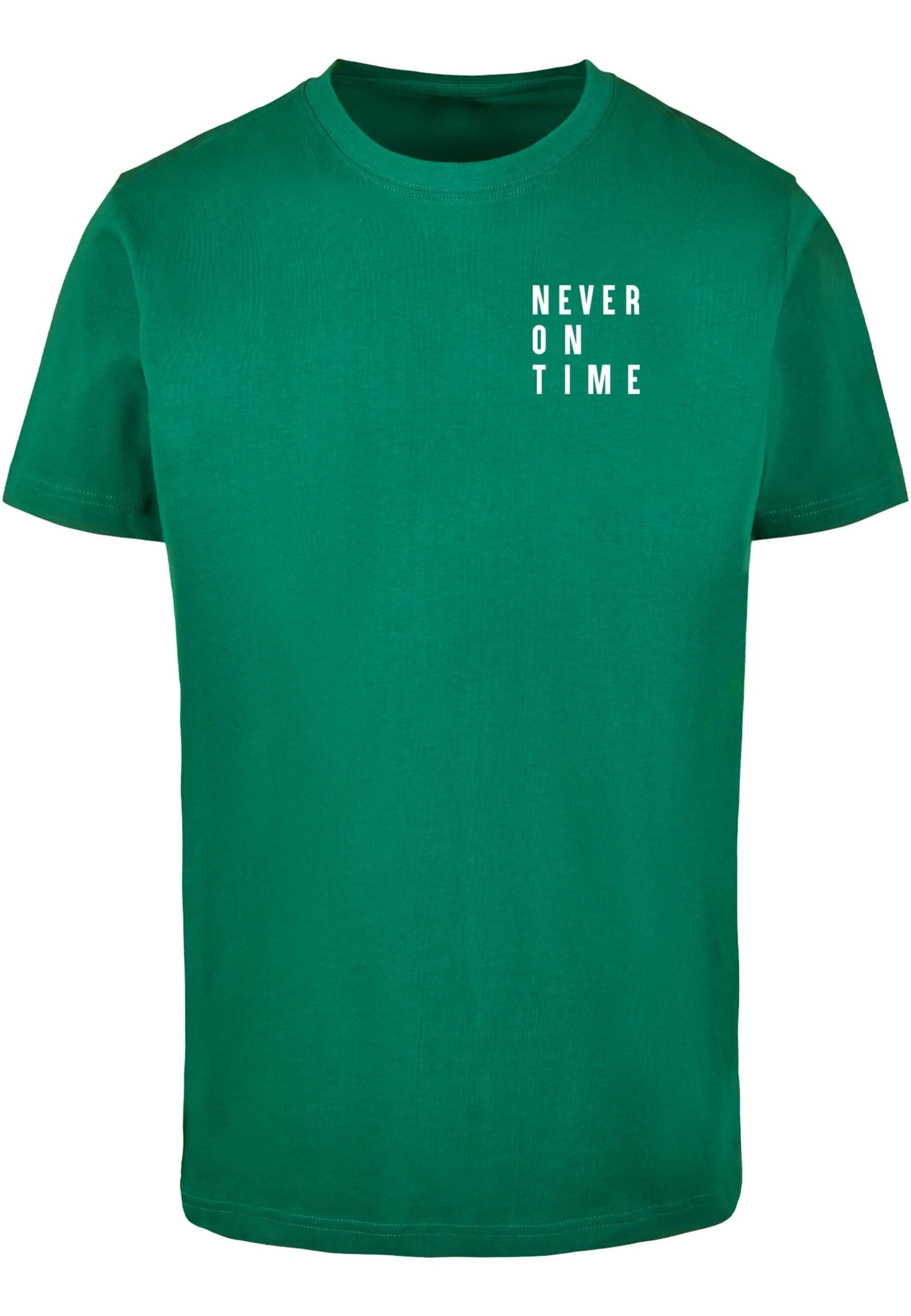 MisterTee Kurzarmshirt "MisterTee Damen Never On Time Tee", (1 tlg.) günstig online kaufen